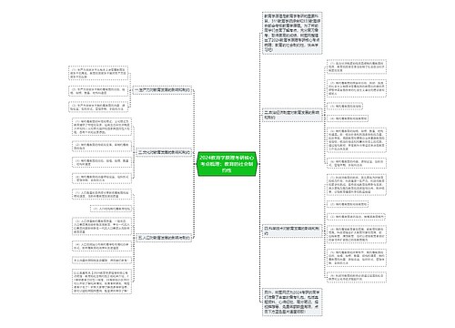 2024教育学原理考研核心考点梳理：教育的社会制约性