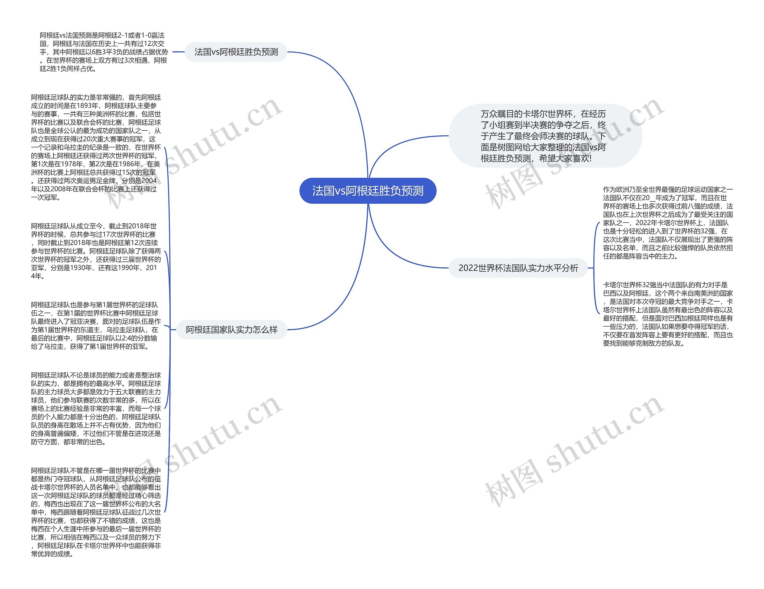 法国vs阿根廷胜负预测思维导图