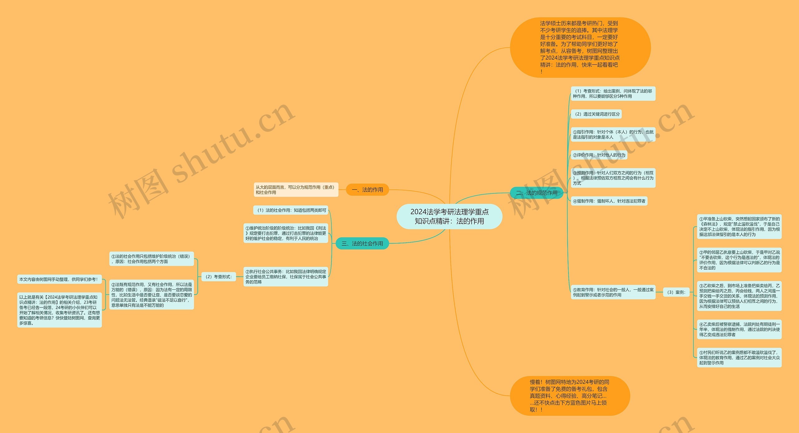 2024法学考研法理学重点知识点精讲：法的作用