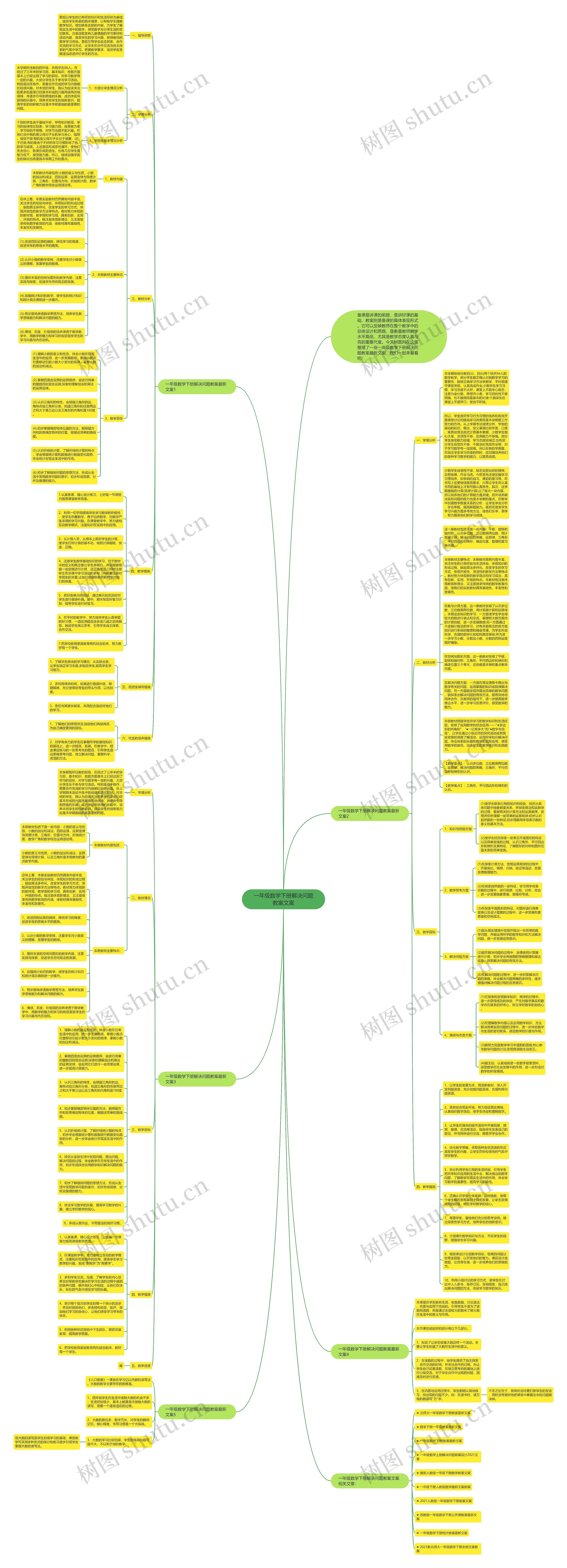 一年级数学下册解决问题教案文案 一年级数学下册解决问题教案文案