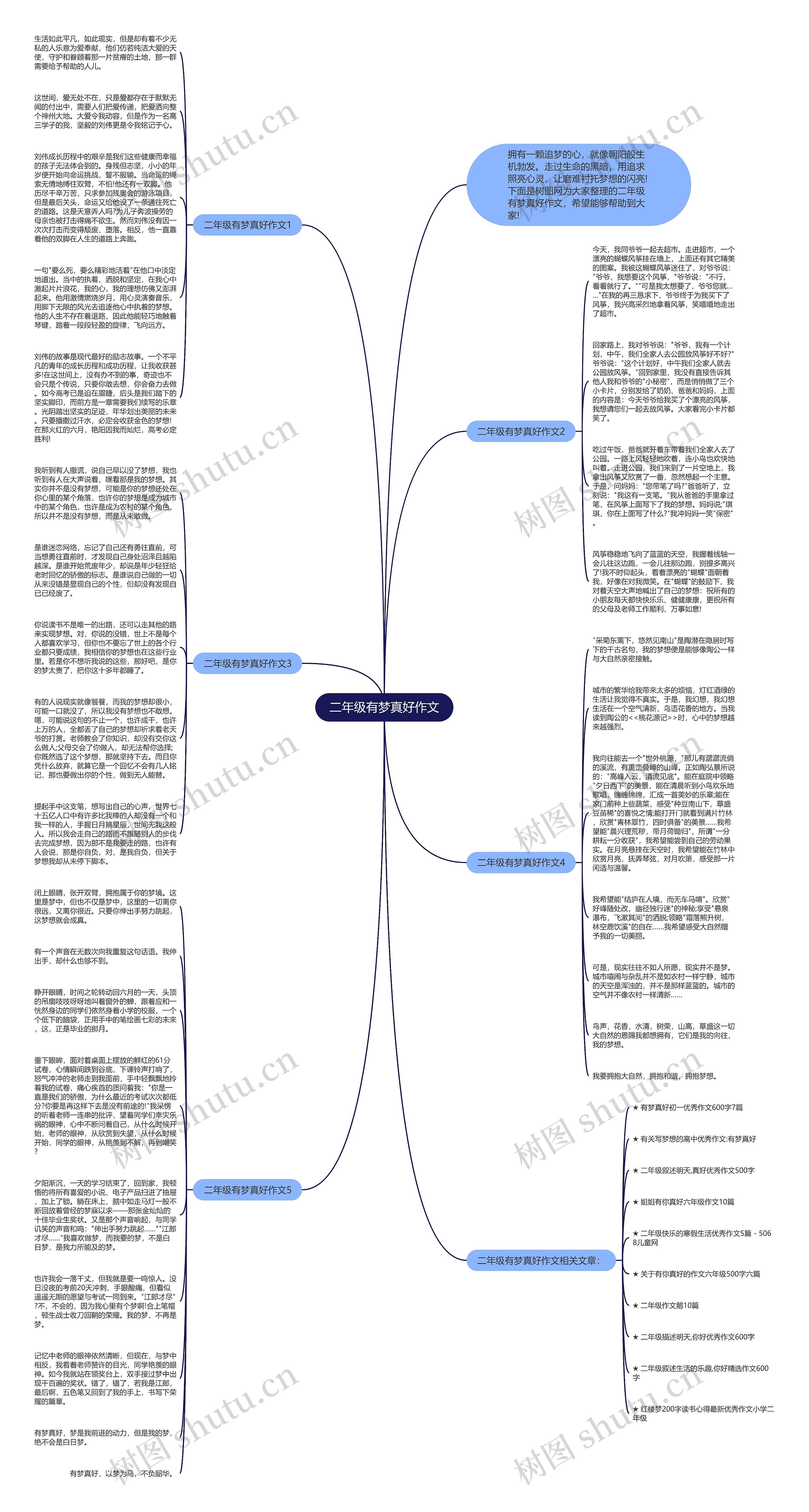 二年级有梦真好作文