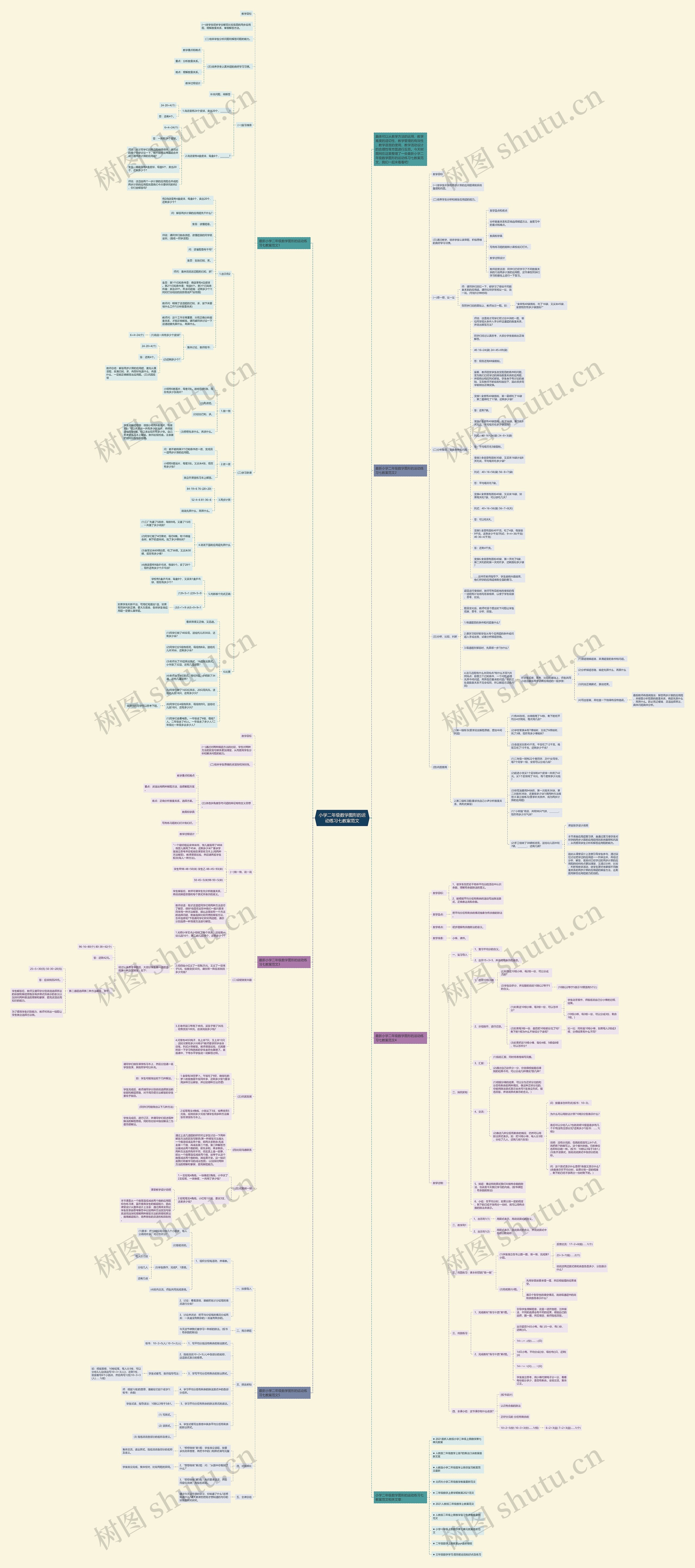 小学二年级数学图形的运动练习七教案范文 小学二年级数学图形的运动练习七教案范文