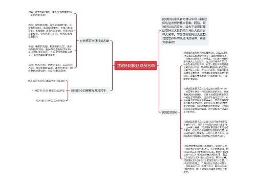 世界杯阿根廷球员名单