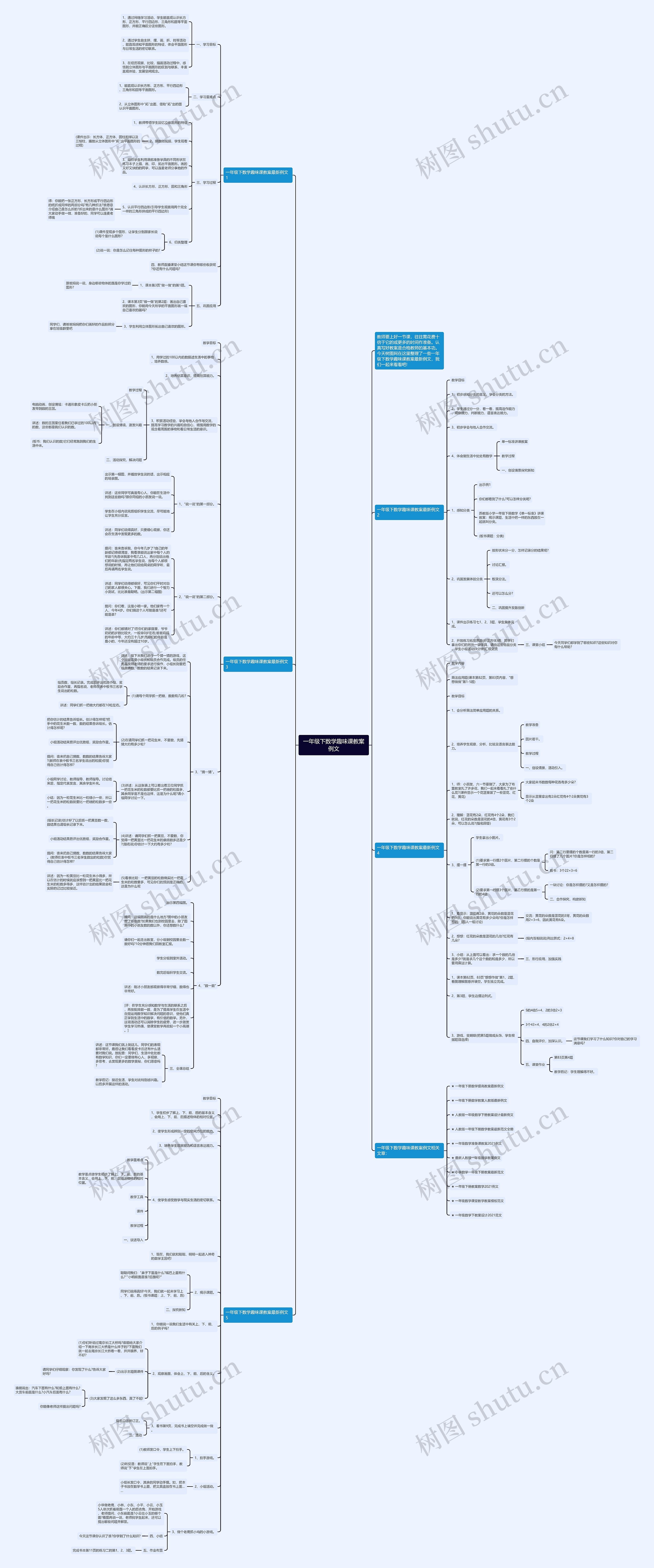 一年级下数学趣味课教案例文 一年级下数学趣味课教案例文