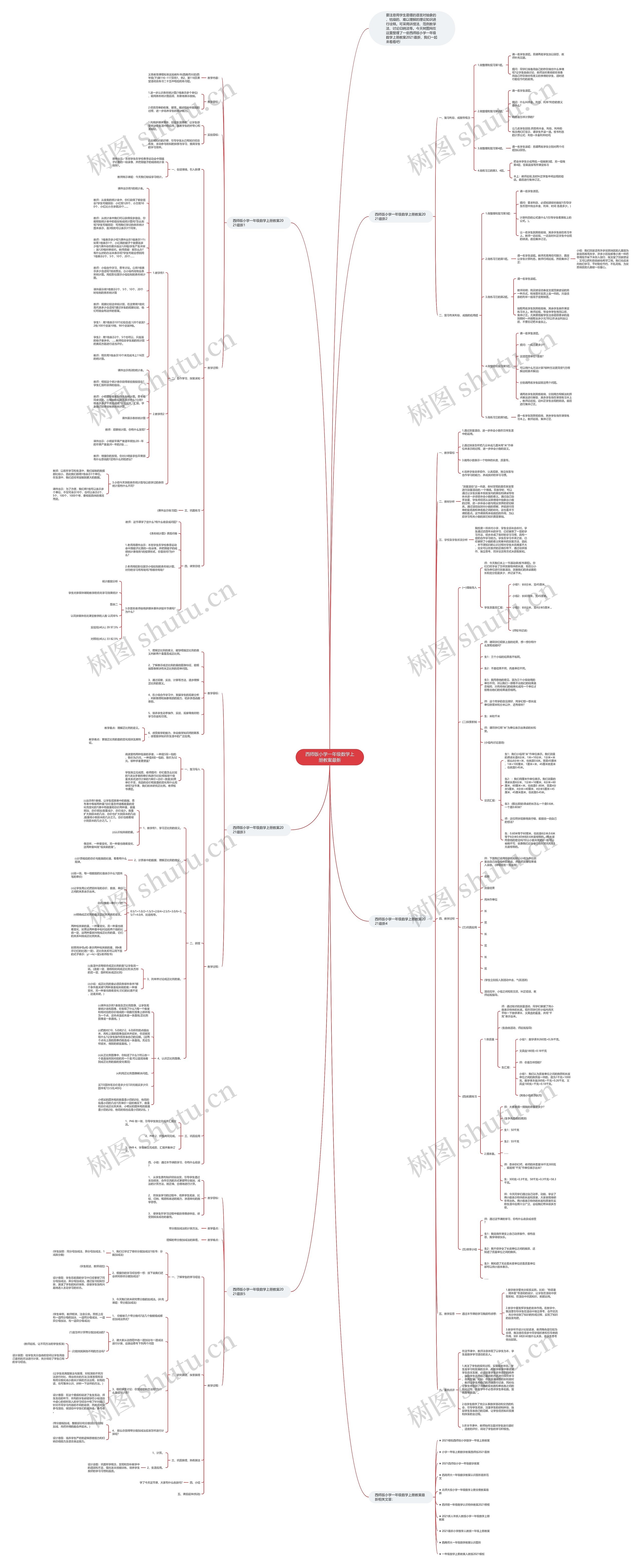 西师版小学一年级数学上册教案最新