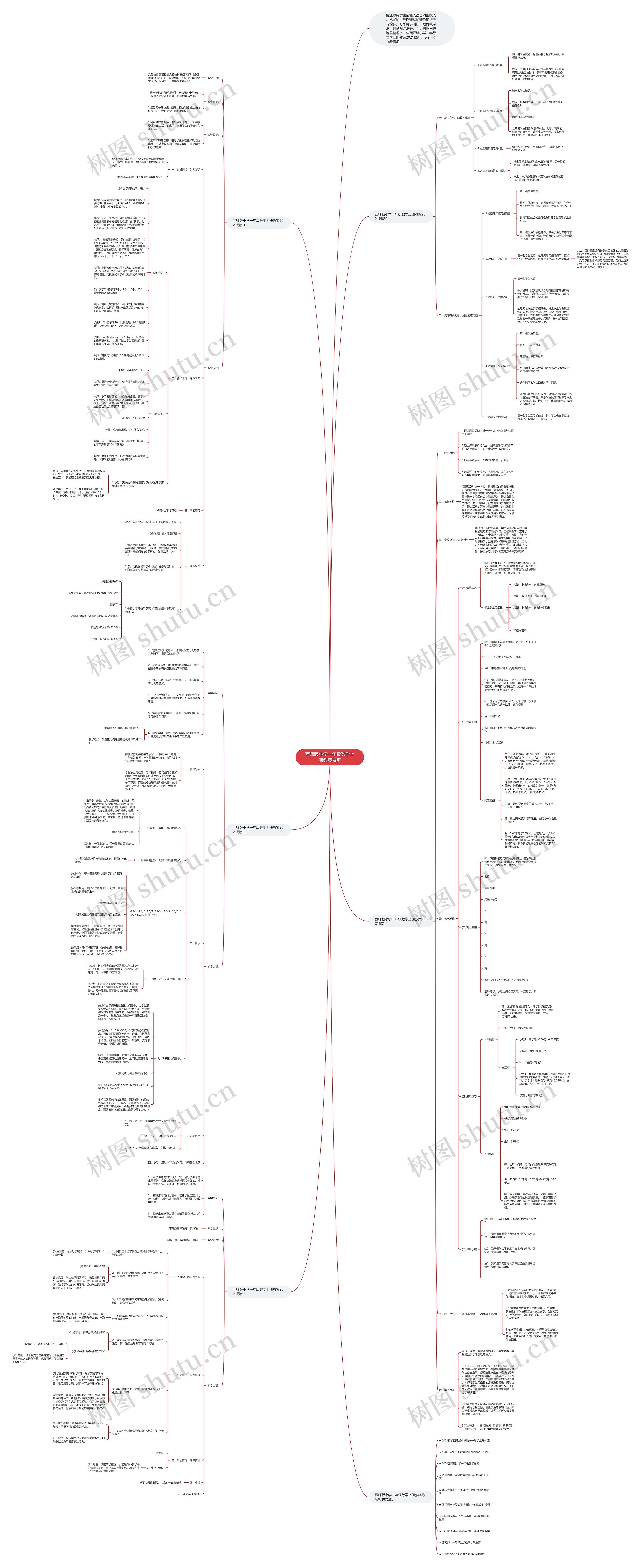 西师版小学一年级数学上册教案最新