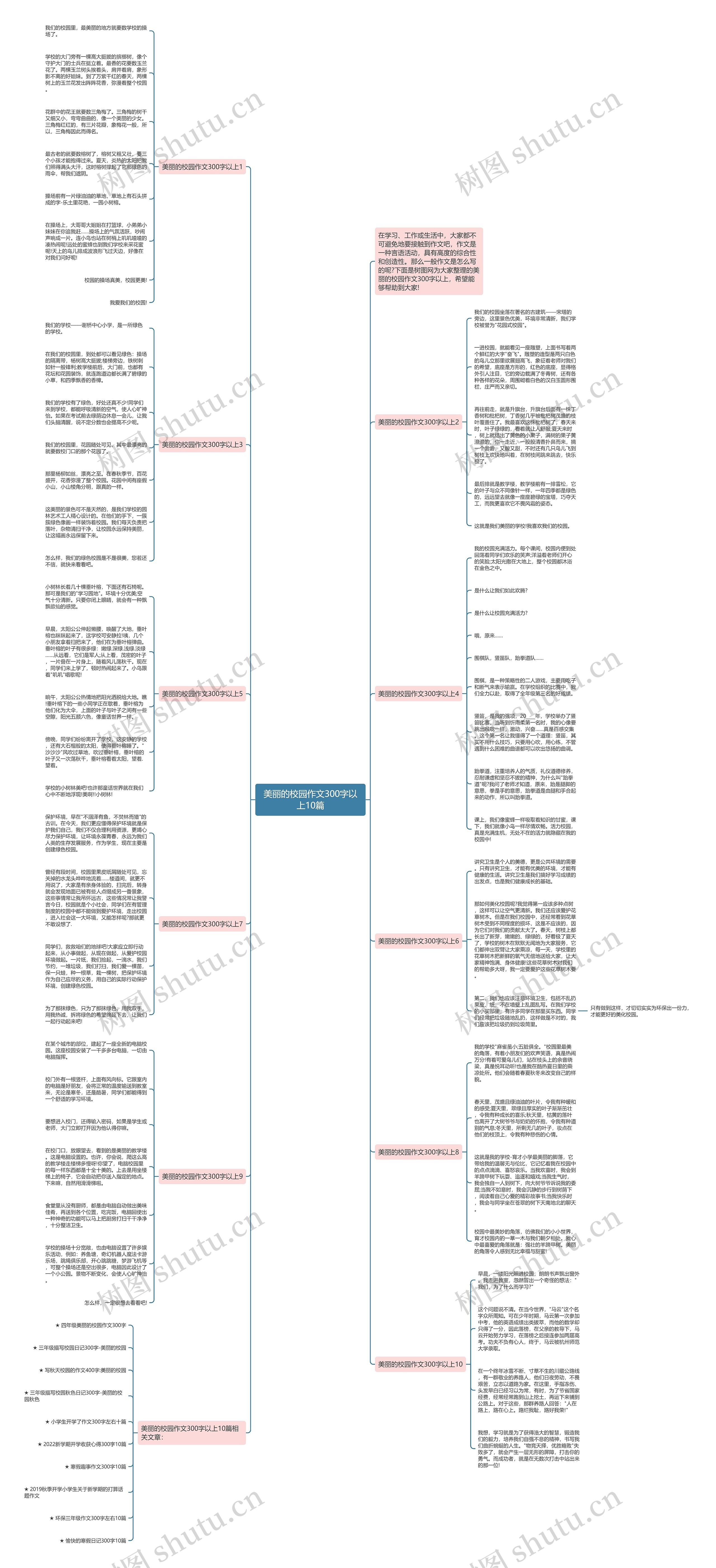 美丽的校园作文300字以上10篇