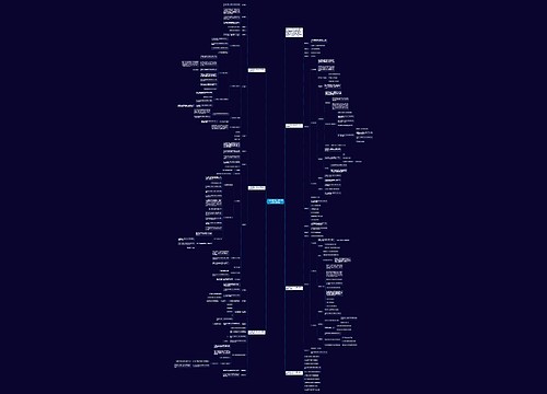 人教版四年级上册数学第二单元教案例文思维导图