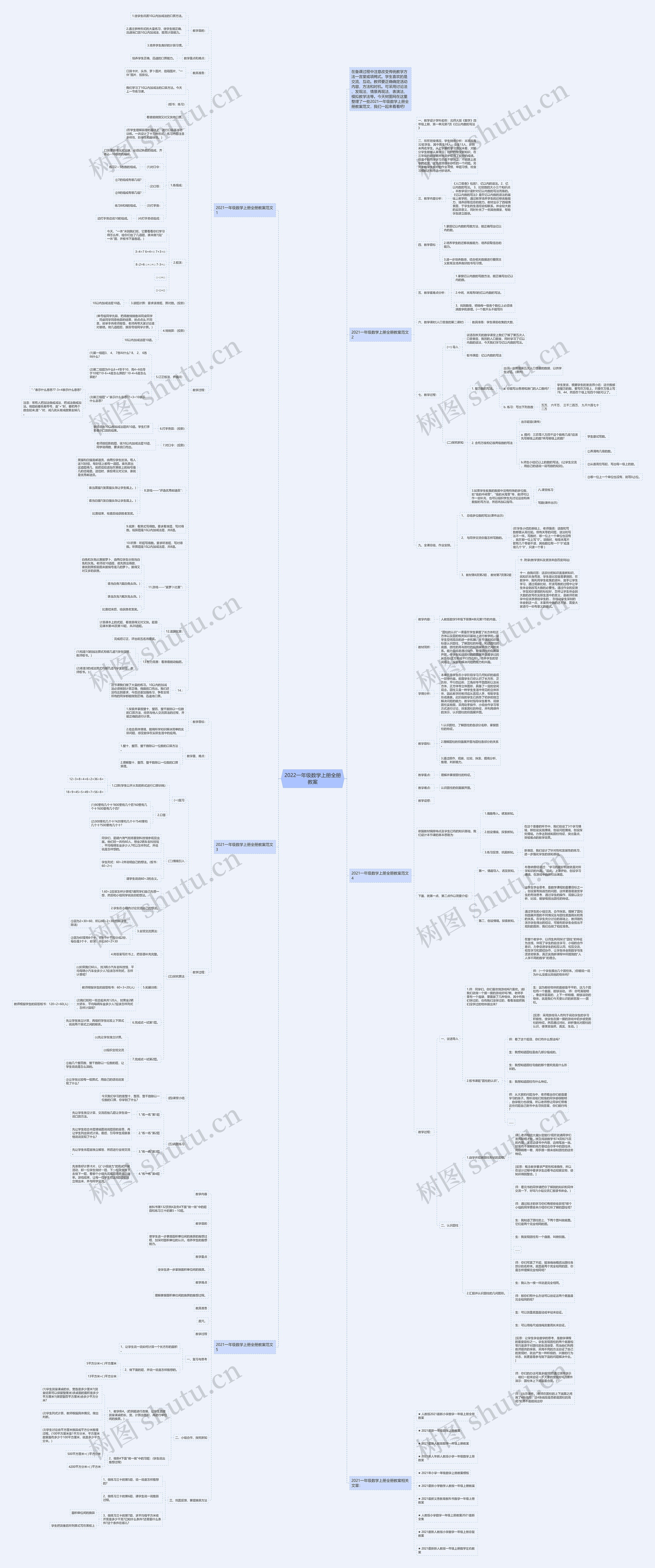 2022一年级数学上册全册教案 2022一年级数学上册全册教案