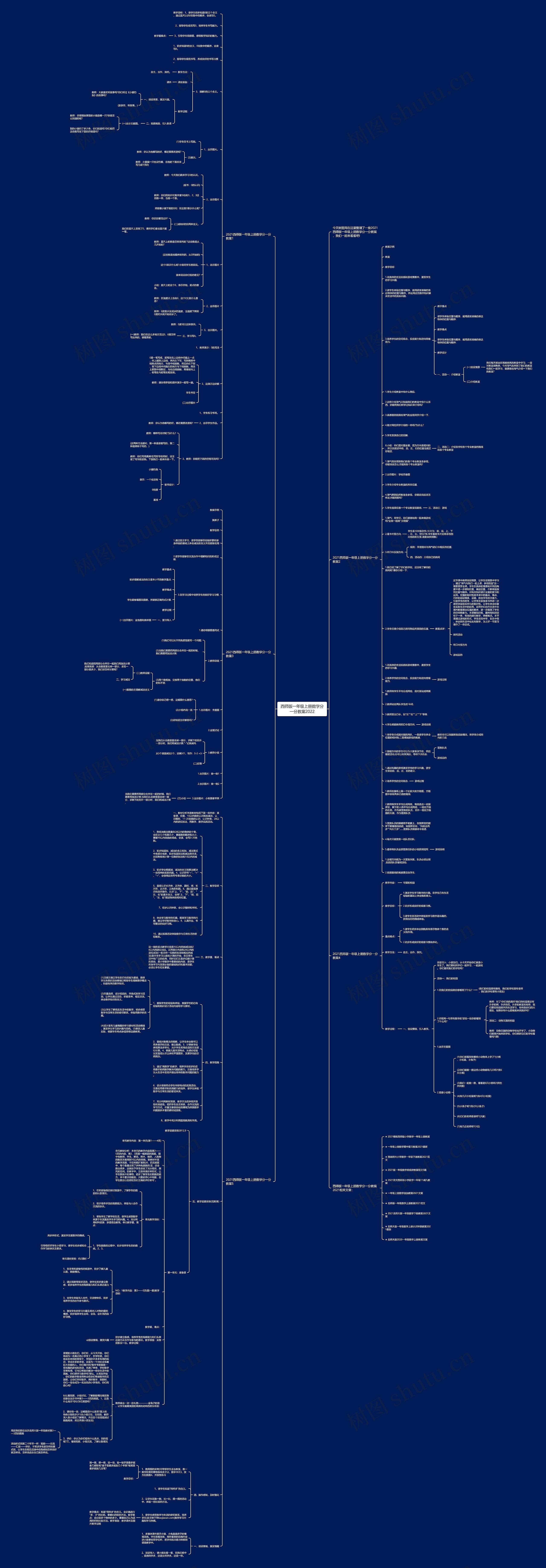 西师版一年级上册数学分一分教案2022