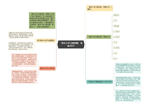 ‘青年大学习第四期’答案2023