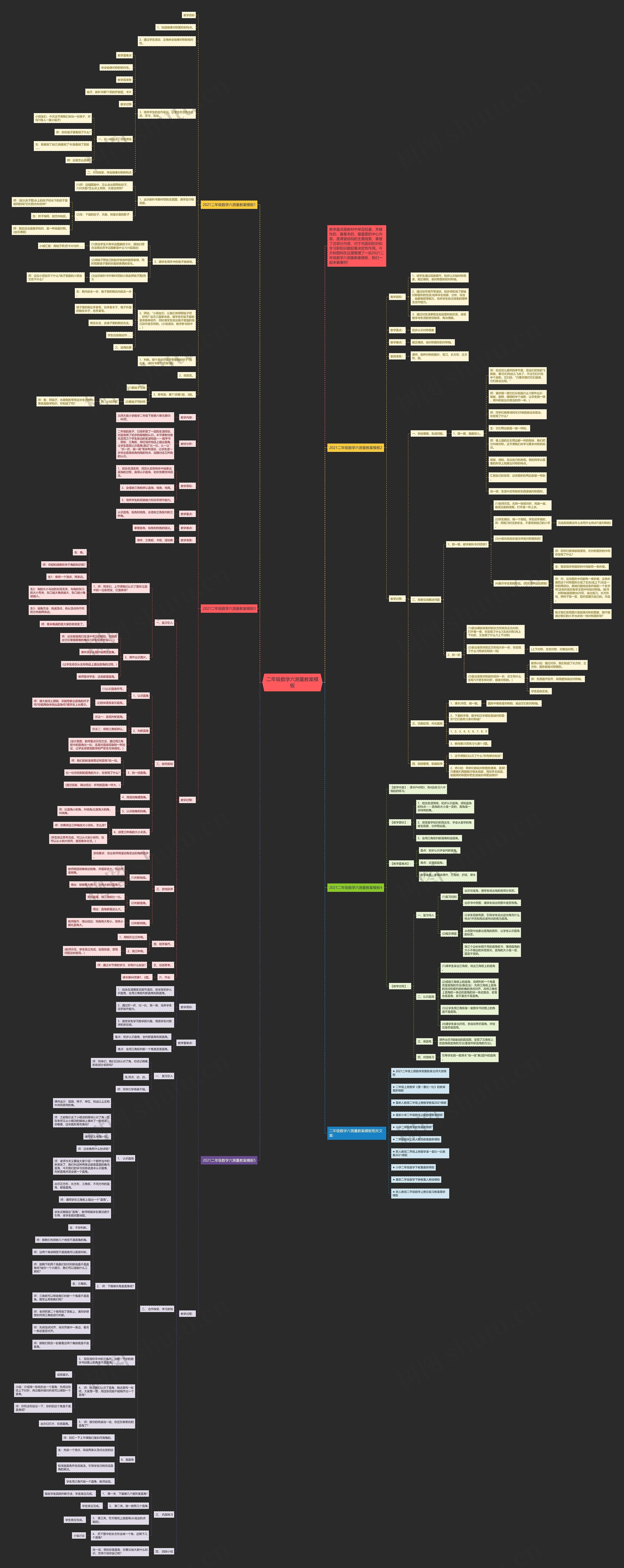 二年级数学六测量教案模板 二年级数学六测量教案模板