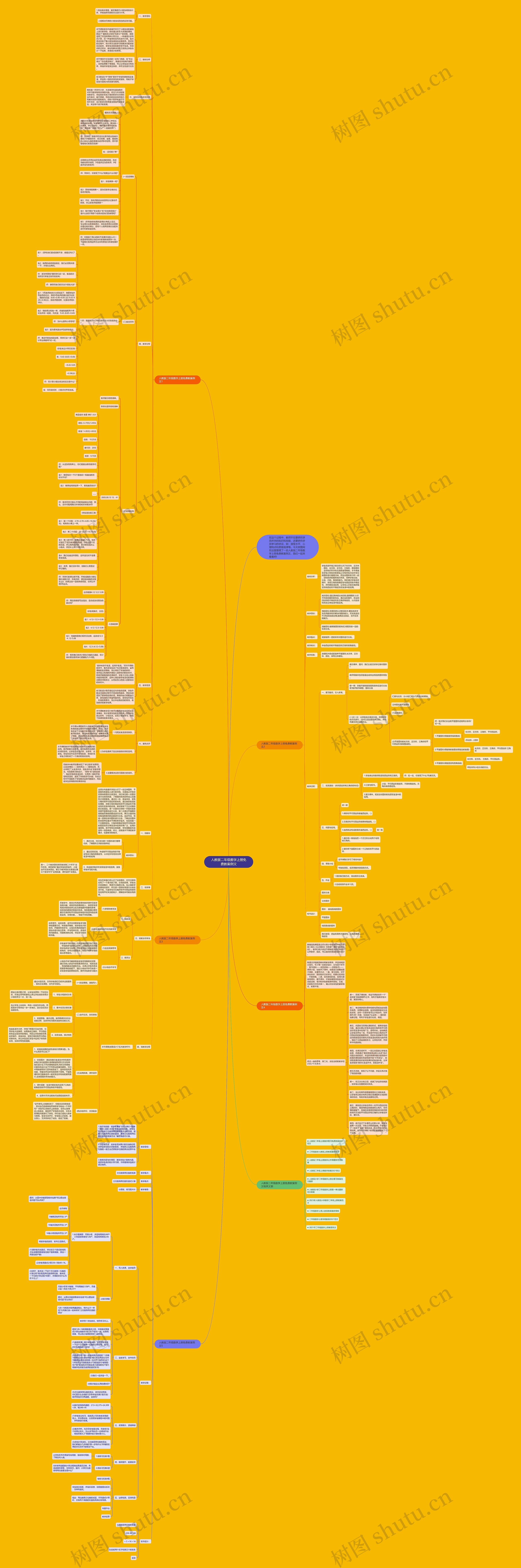 人教版二年级数学上册免费教案例文