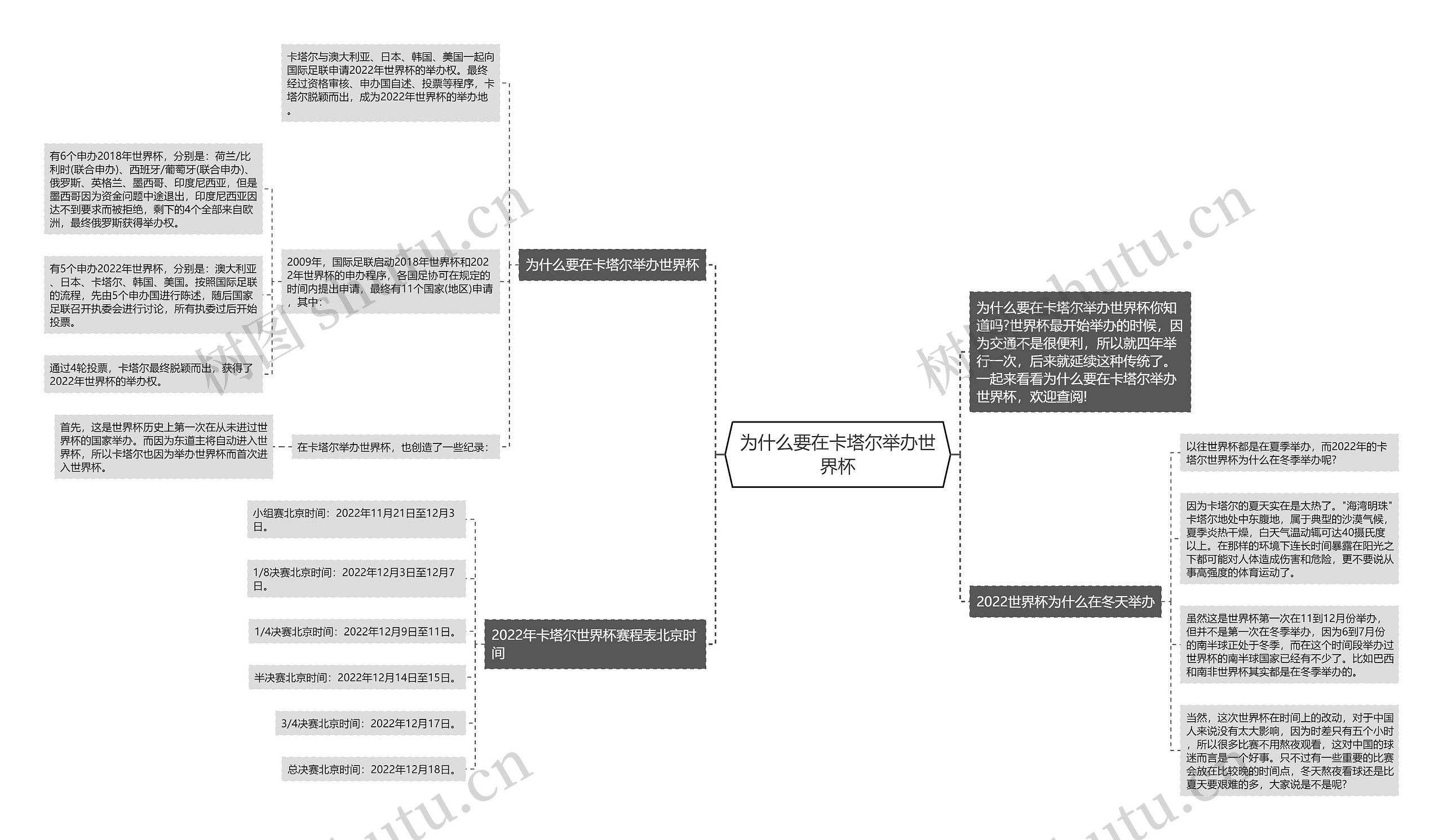 为什么要在卡塔尔举办世界杯