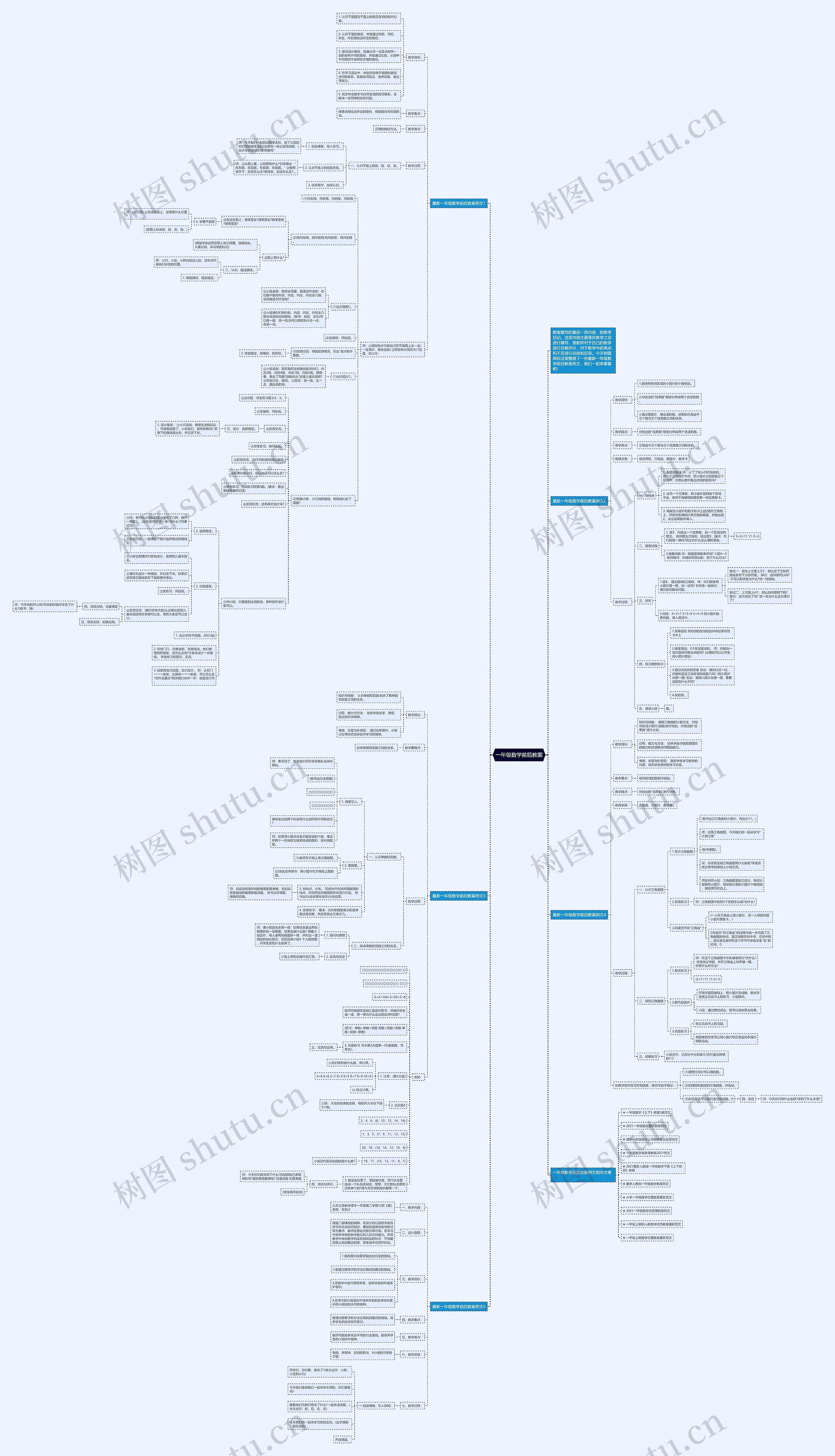 一年级数学前后教案 一年级数学前后教案