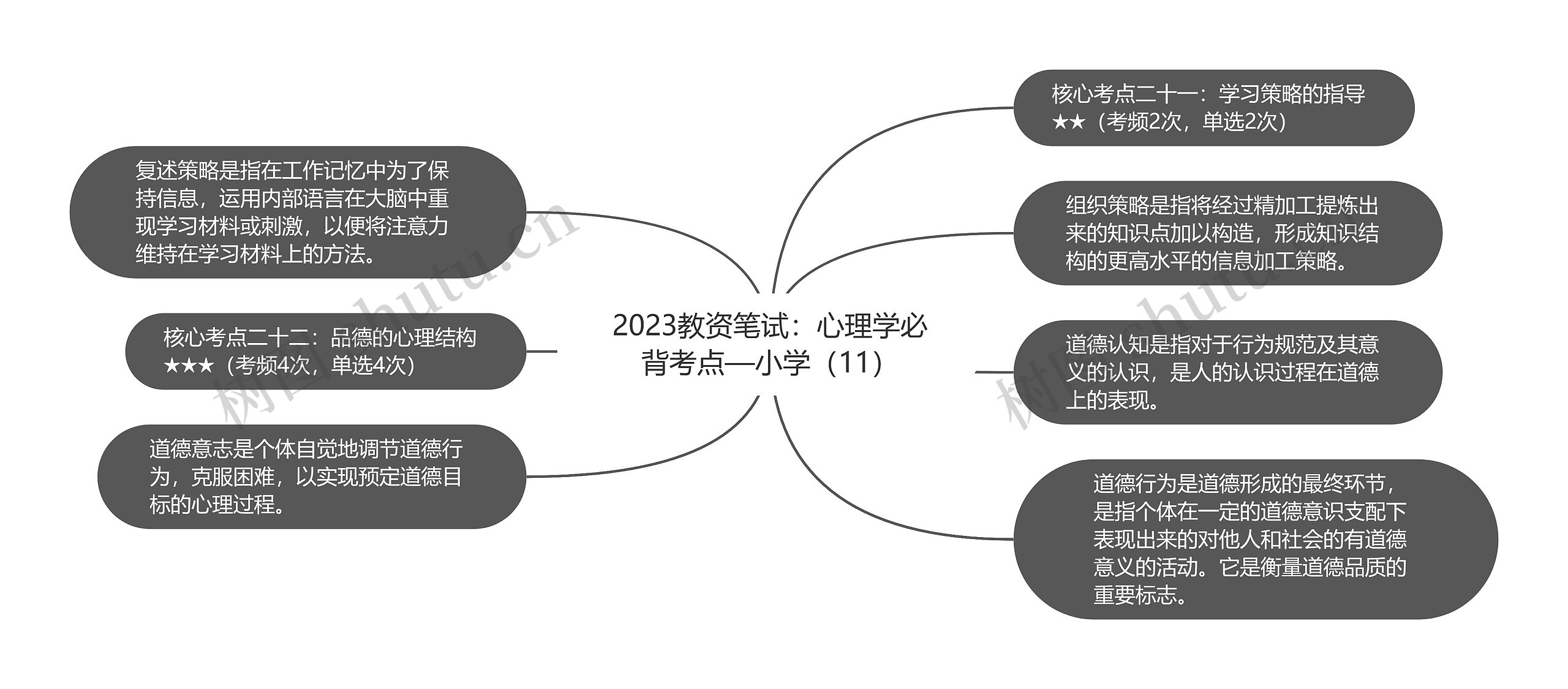 2023教资笔试：心理学必背考点—小学（11）