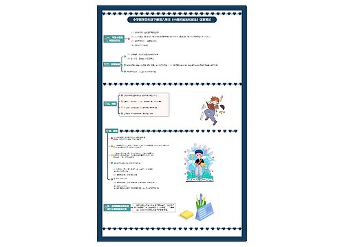 小学数学四年级下册第六单元《小数的加法和减法》课堂笔记