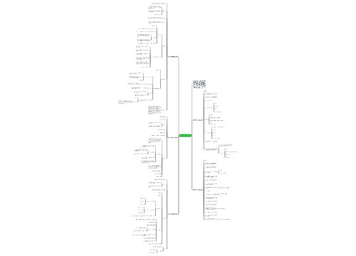 数学一年级下教案范文思维导图