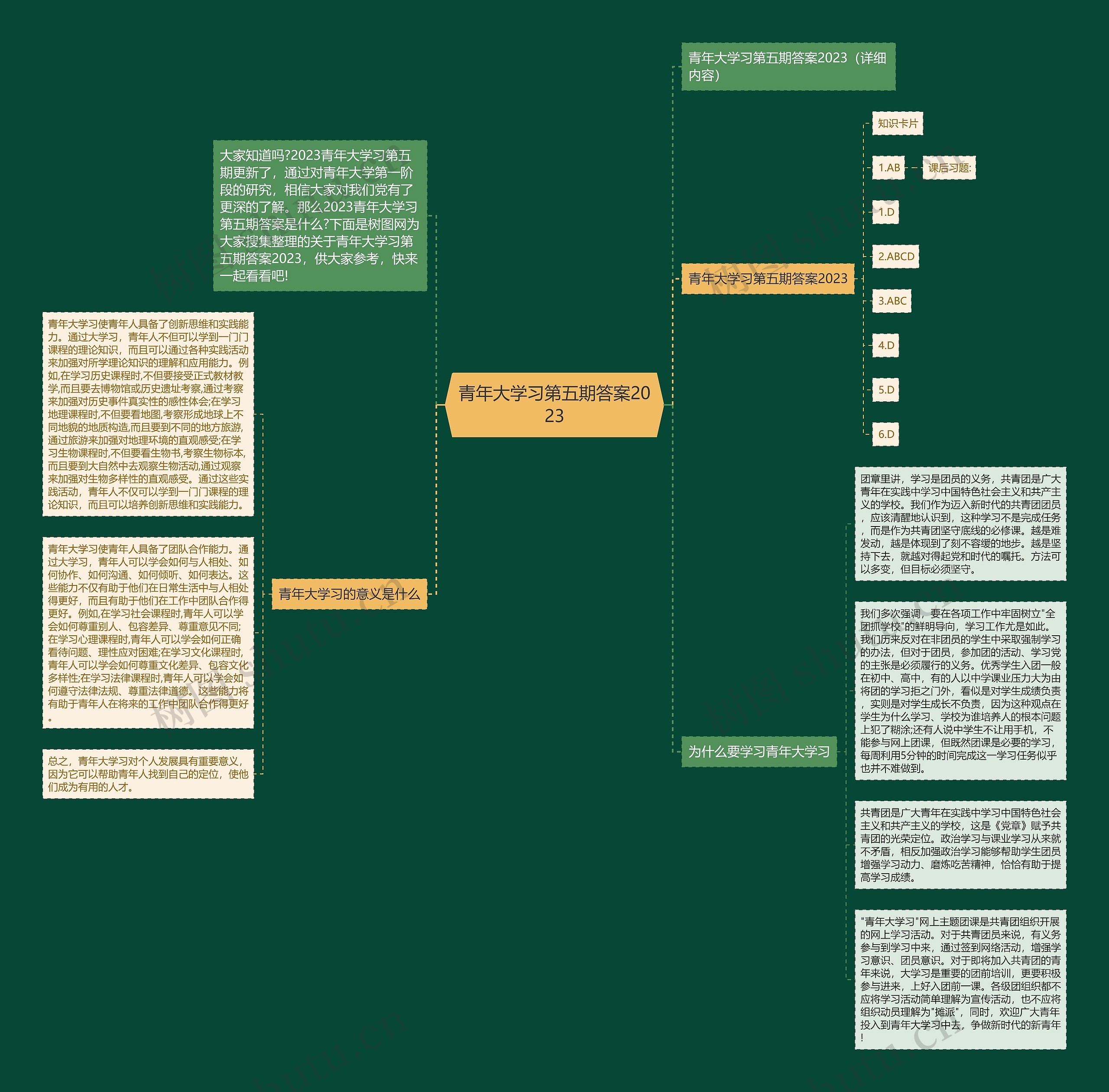 青年大学习第五期答案2023