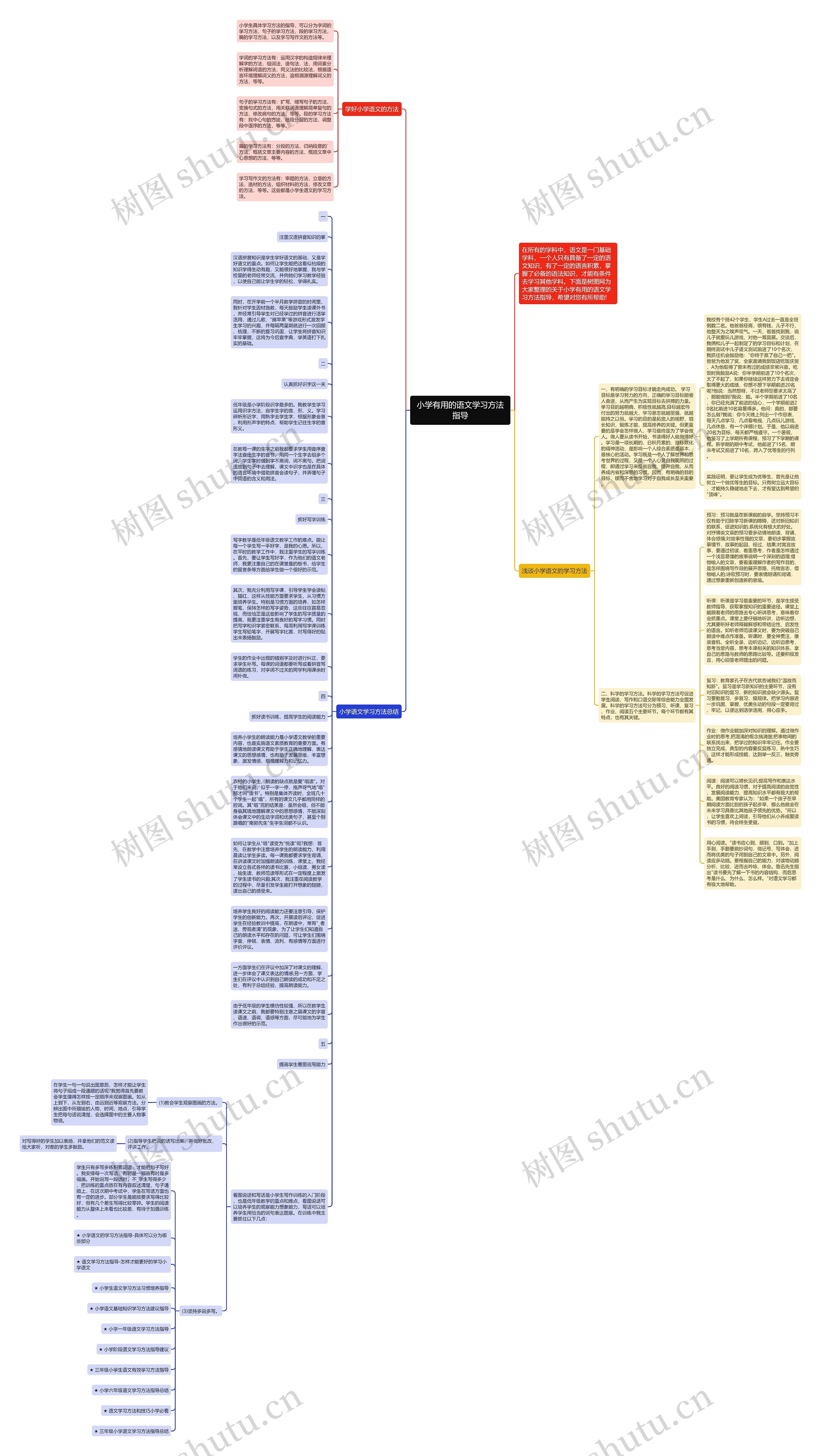 小学有用的语文学习方法指导