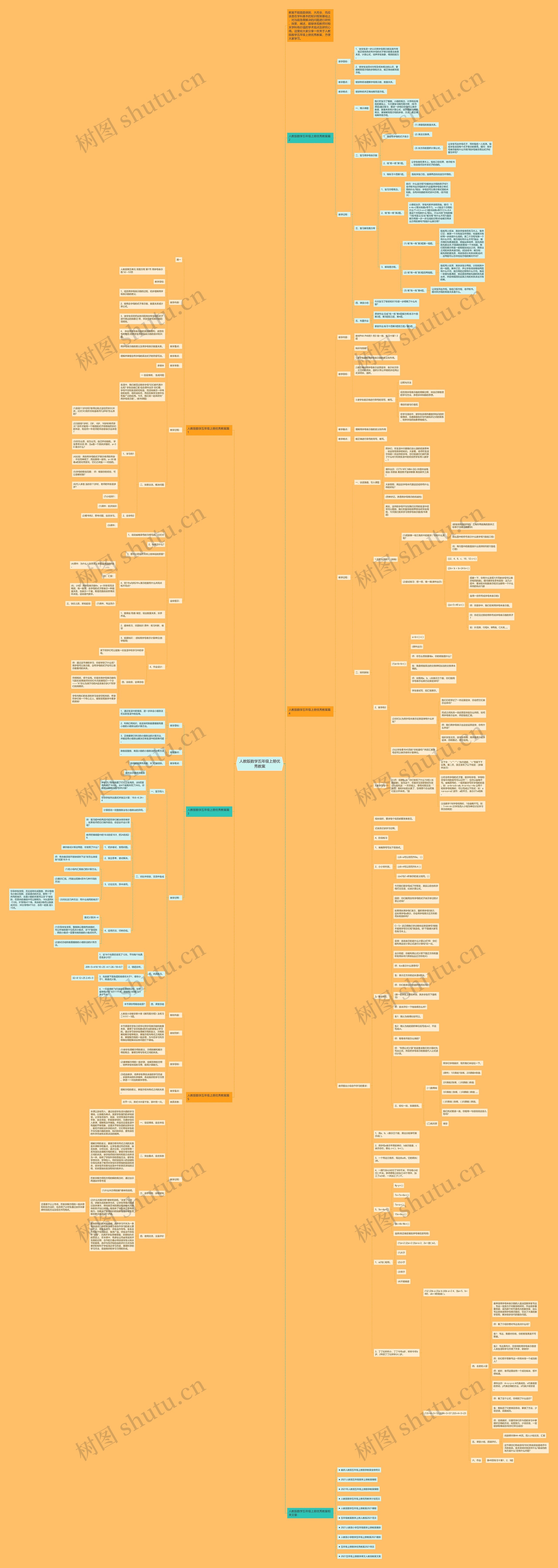 人教版数学五年级上册优秀教案