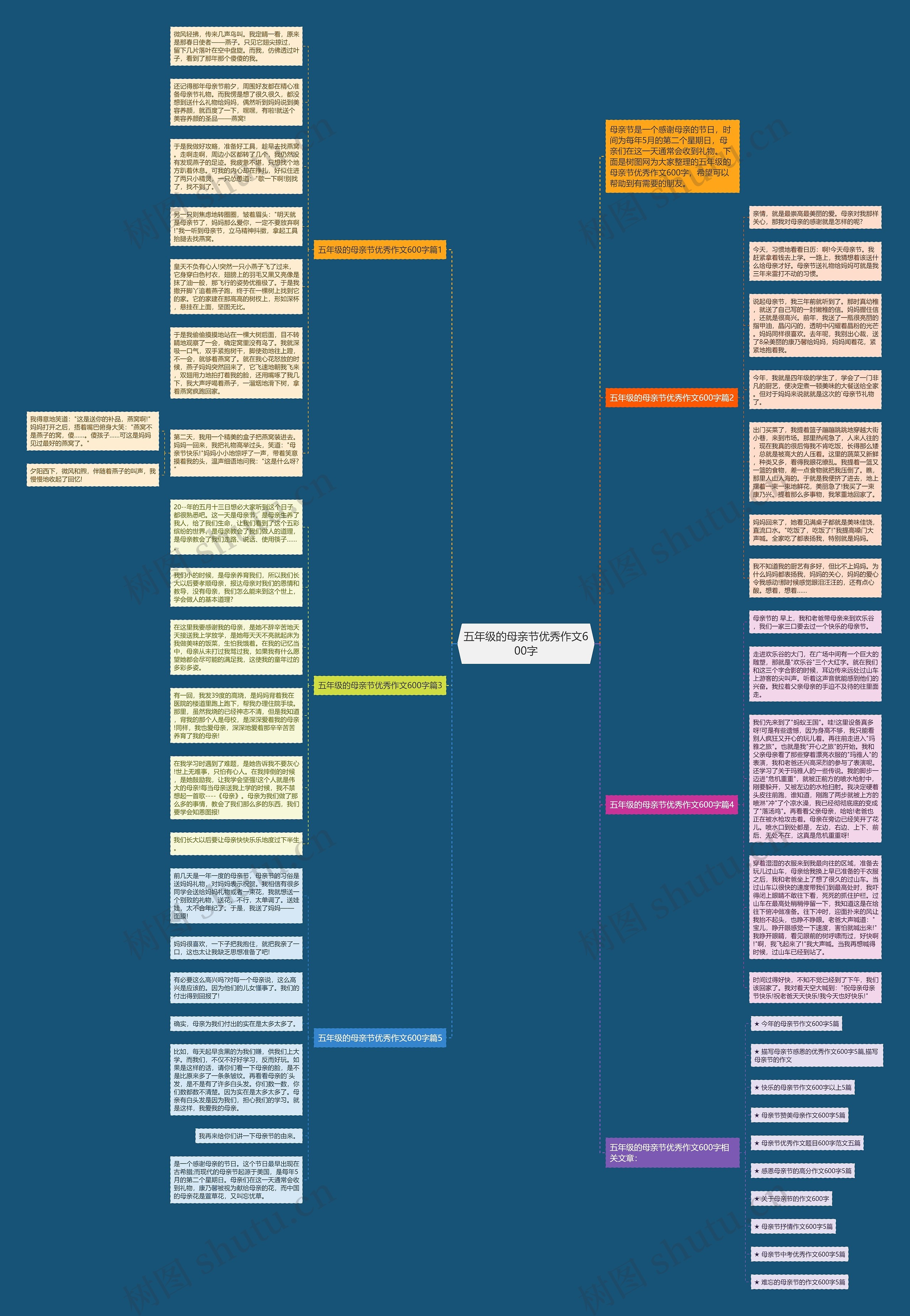 五年级的母亲节优秀作文600字