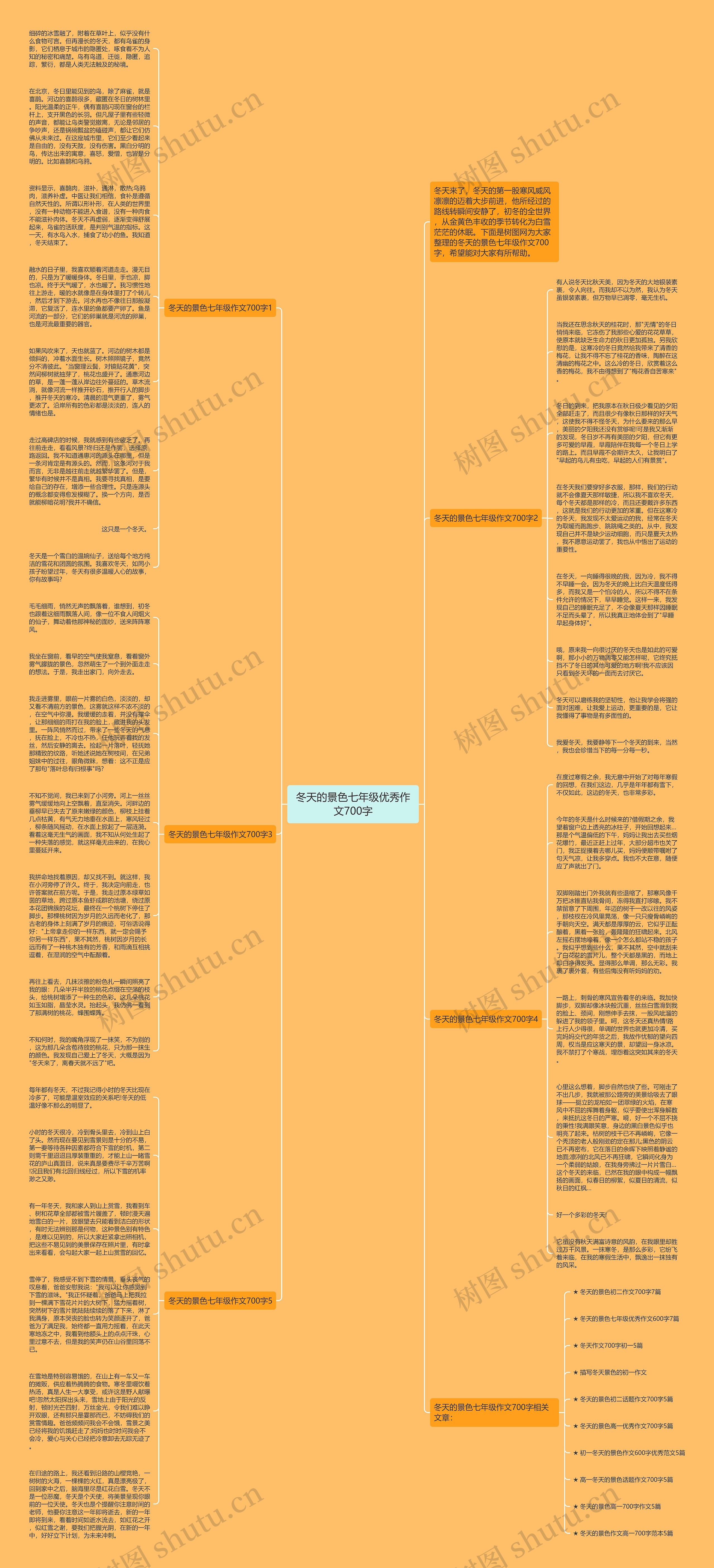 冬天的景色七年级优秀作文700字