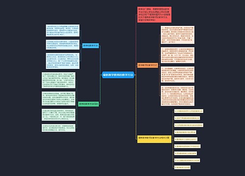 最新数学教师的教学方法 最新数学教师的教学方法