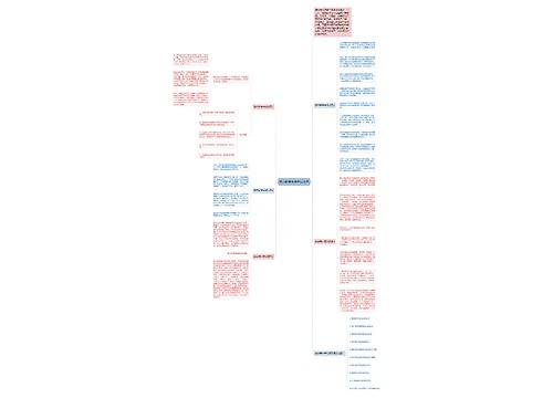 常见数学期中考试反思思维导图