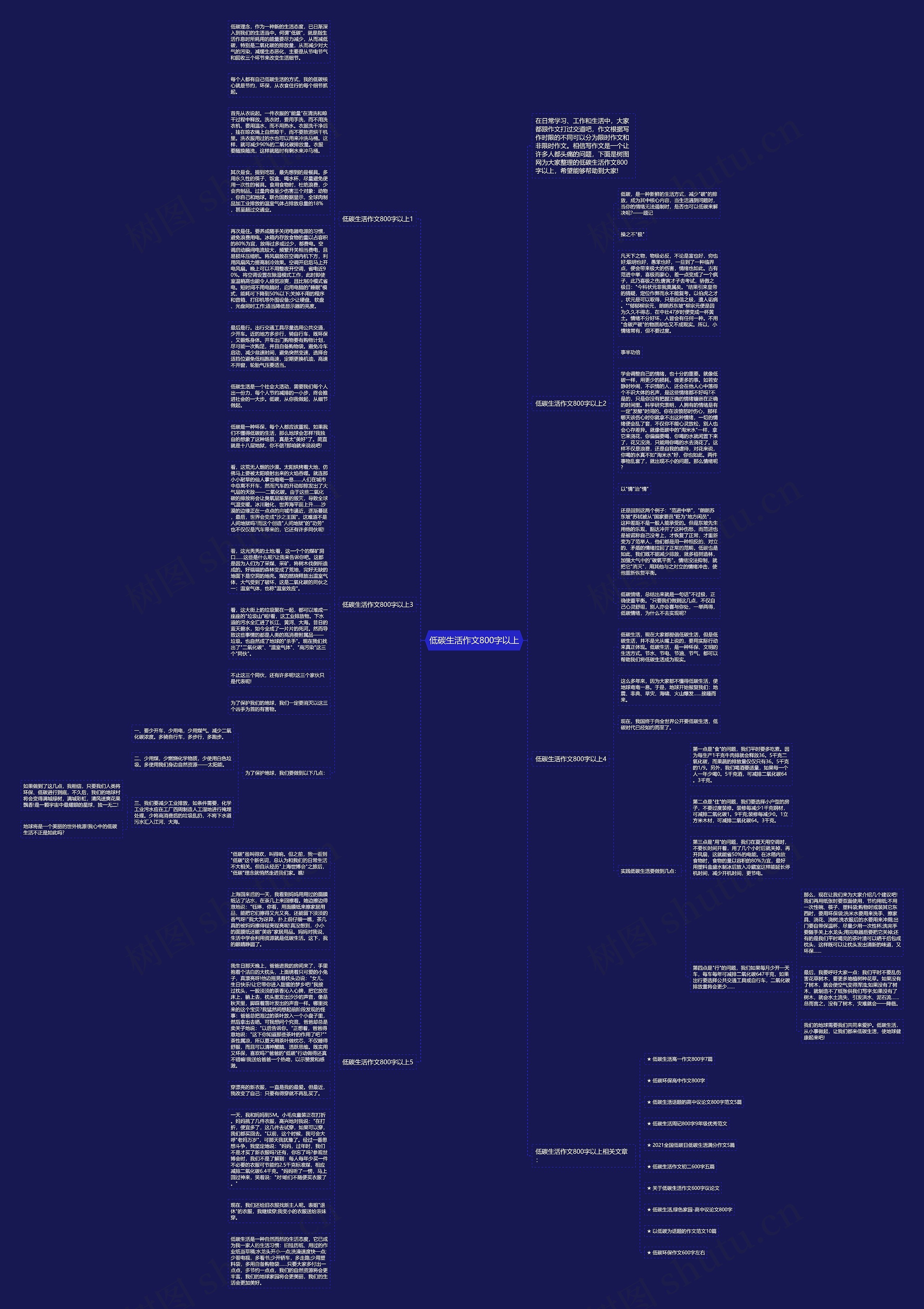 低碳生活作文800字以上