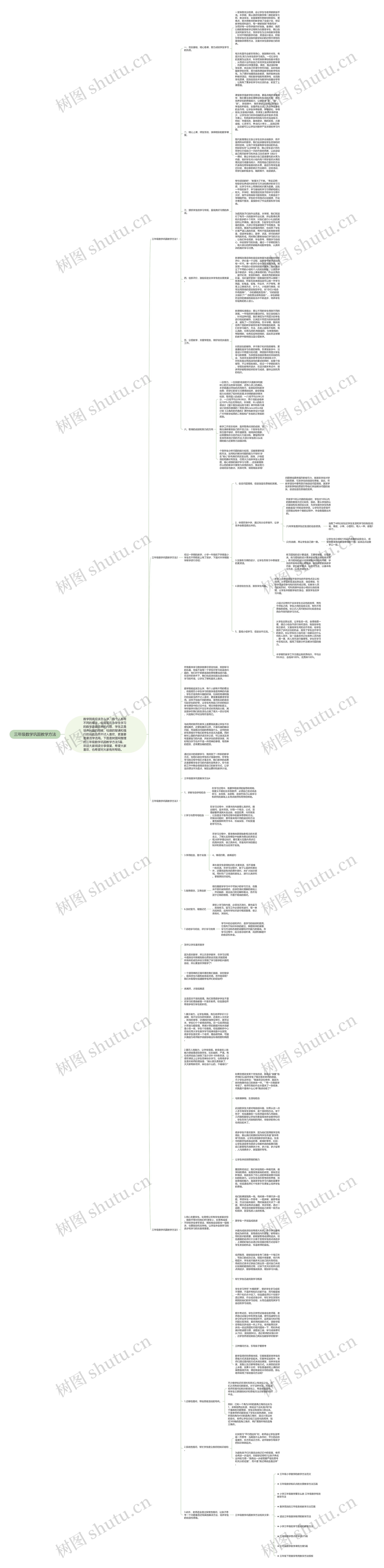 三年级数学巩固教学方法