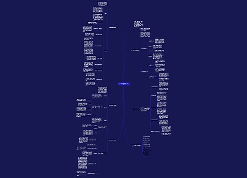 高二上册数学教学工作总结思维导图