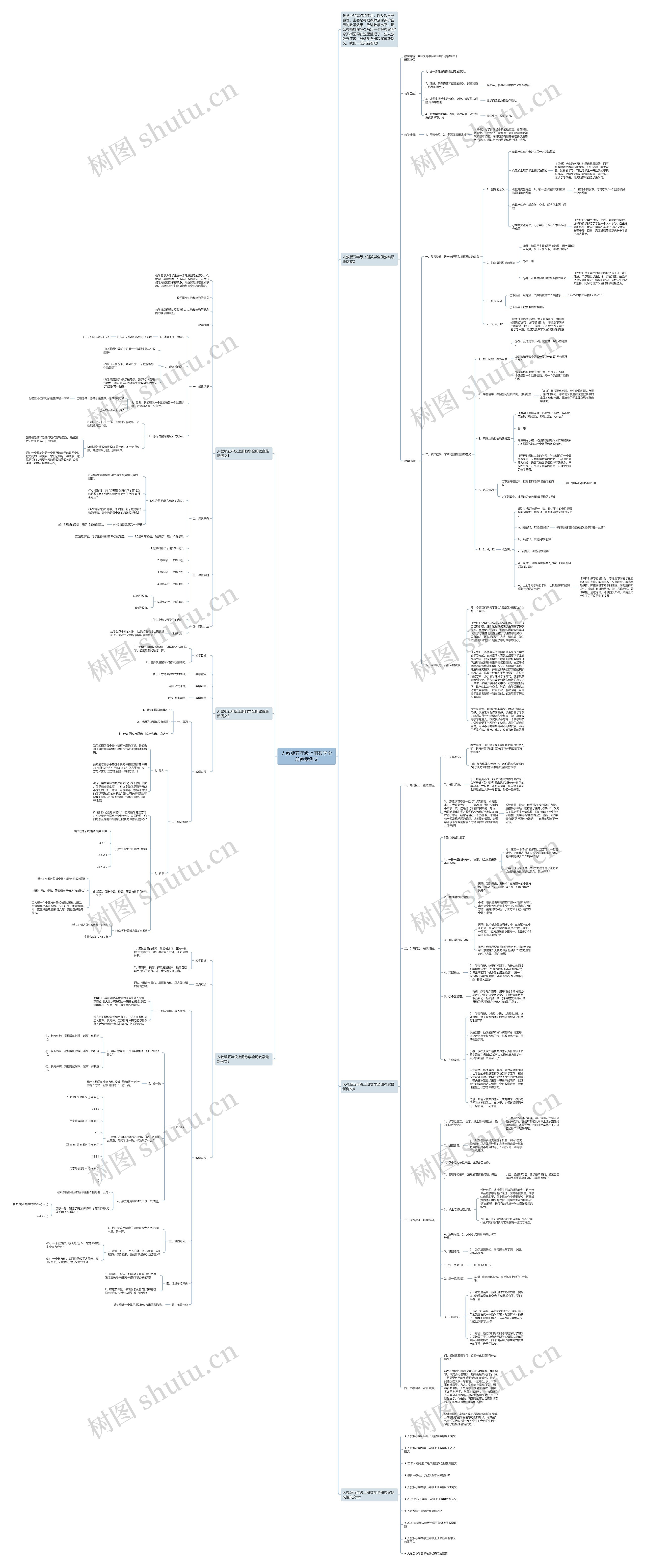 人教版五年级上册数学全册教案例文 人教版五年级上册数学全册教案例文