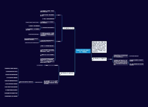 数据的分析北师大版数学初二下册教案思维导图