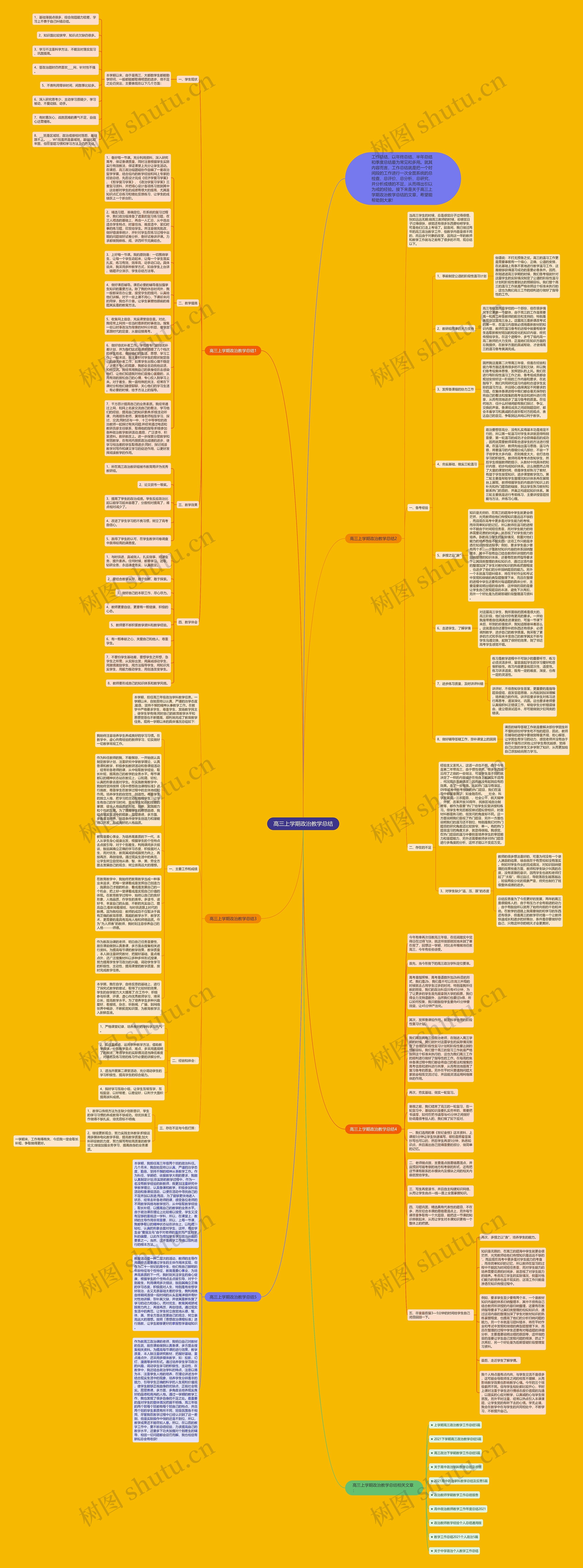 高三上学期政治教学总结