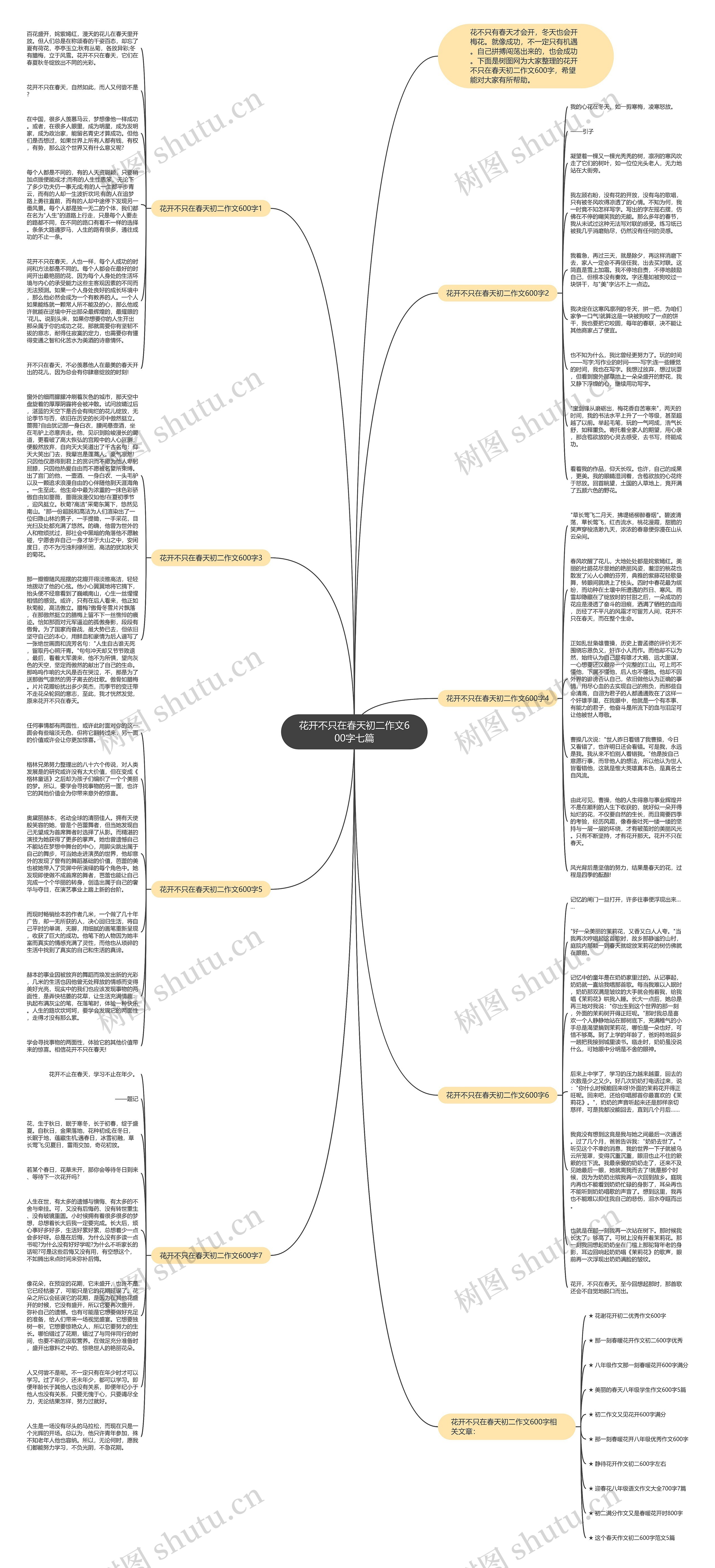 花开不只在春天初二作文600字七篇