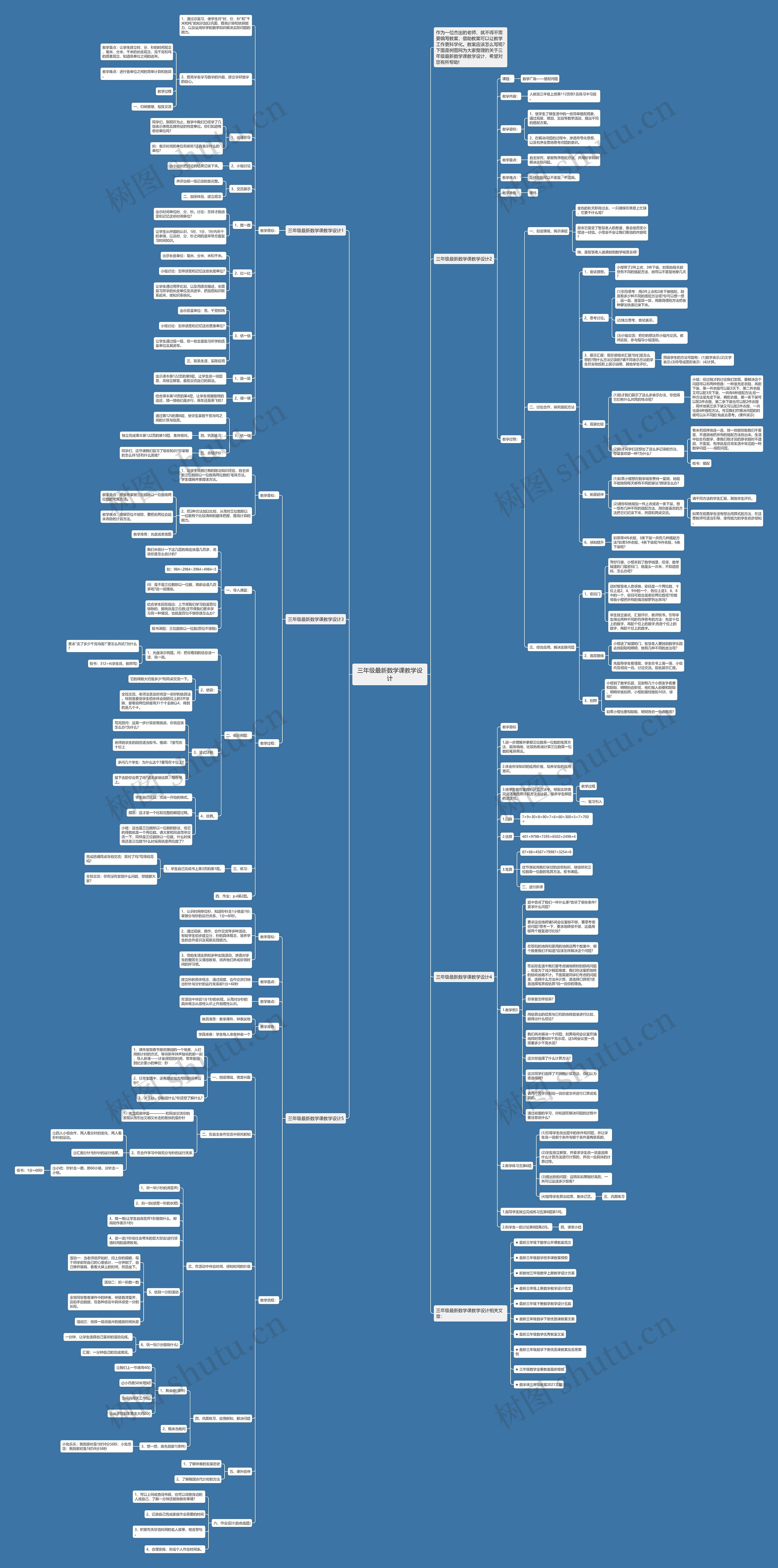 三年级最新数学课教学设计 三年级最新数学课教学设计