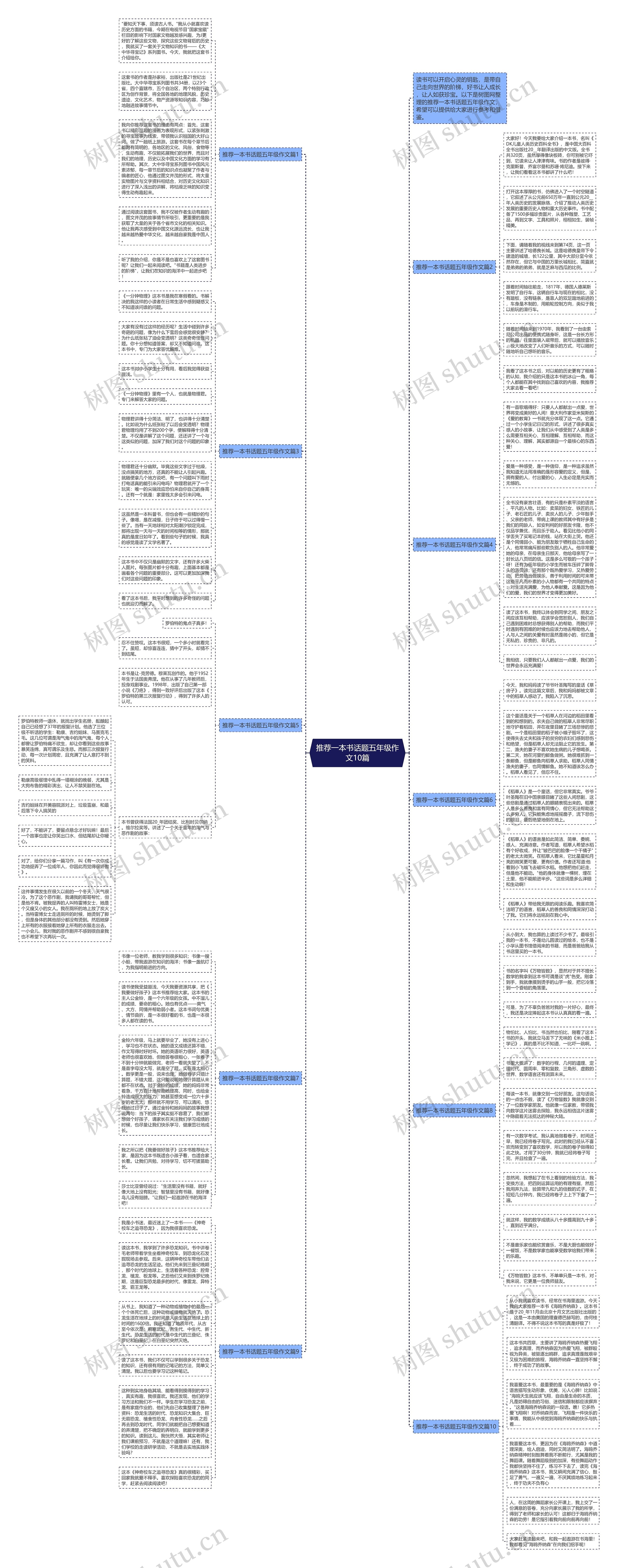推荐一本书话题五年级作文10篇