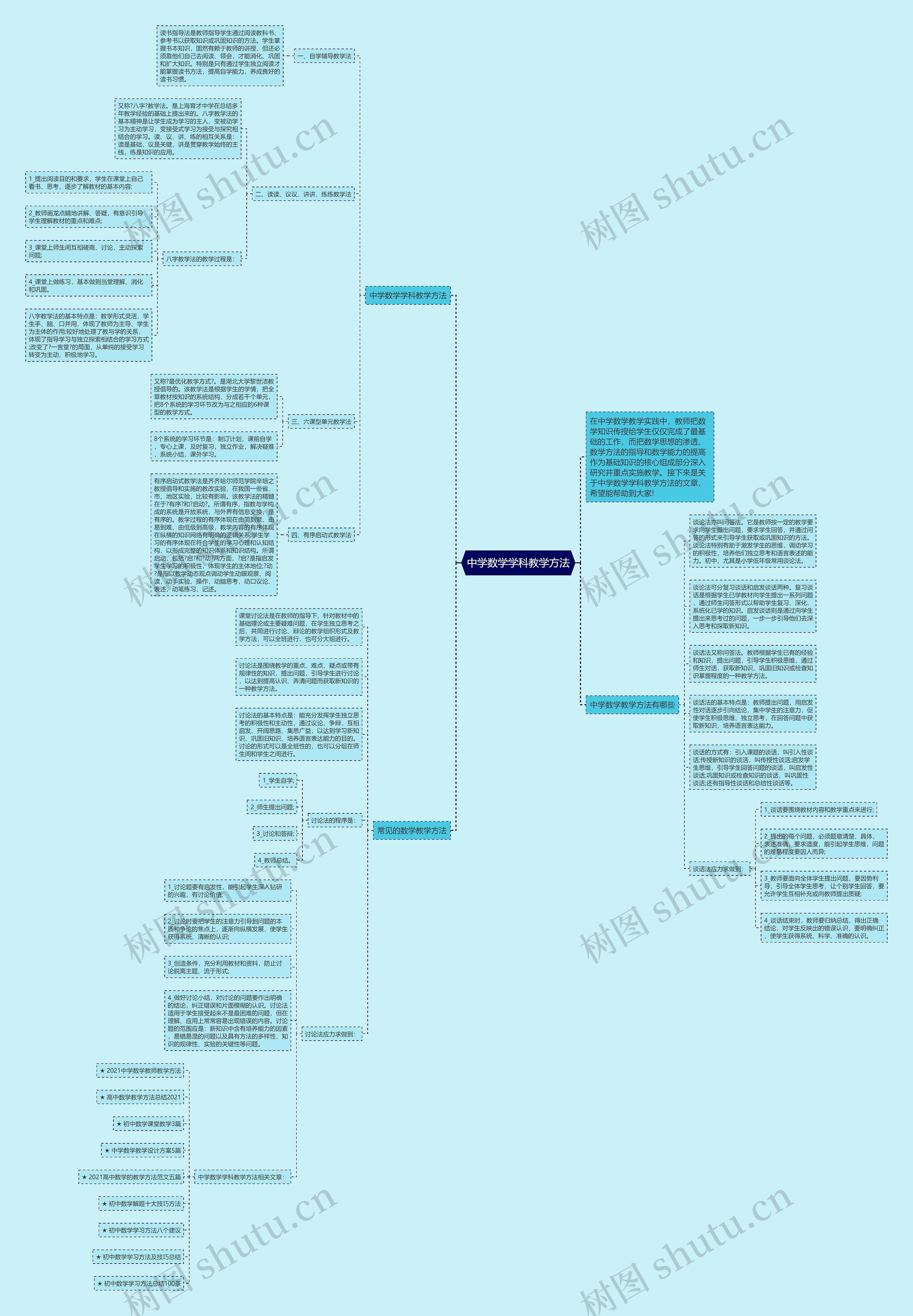 中学数学学科教学方法 中学数学学科教学方法