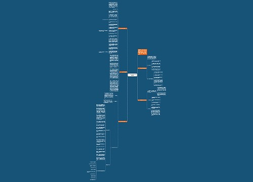 初一学生数学期中考的总结反思思维导图