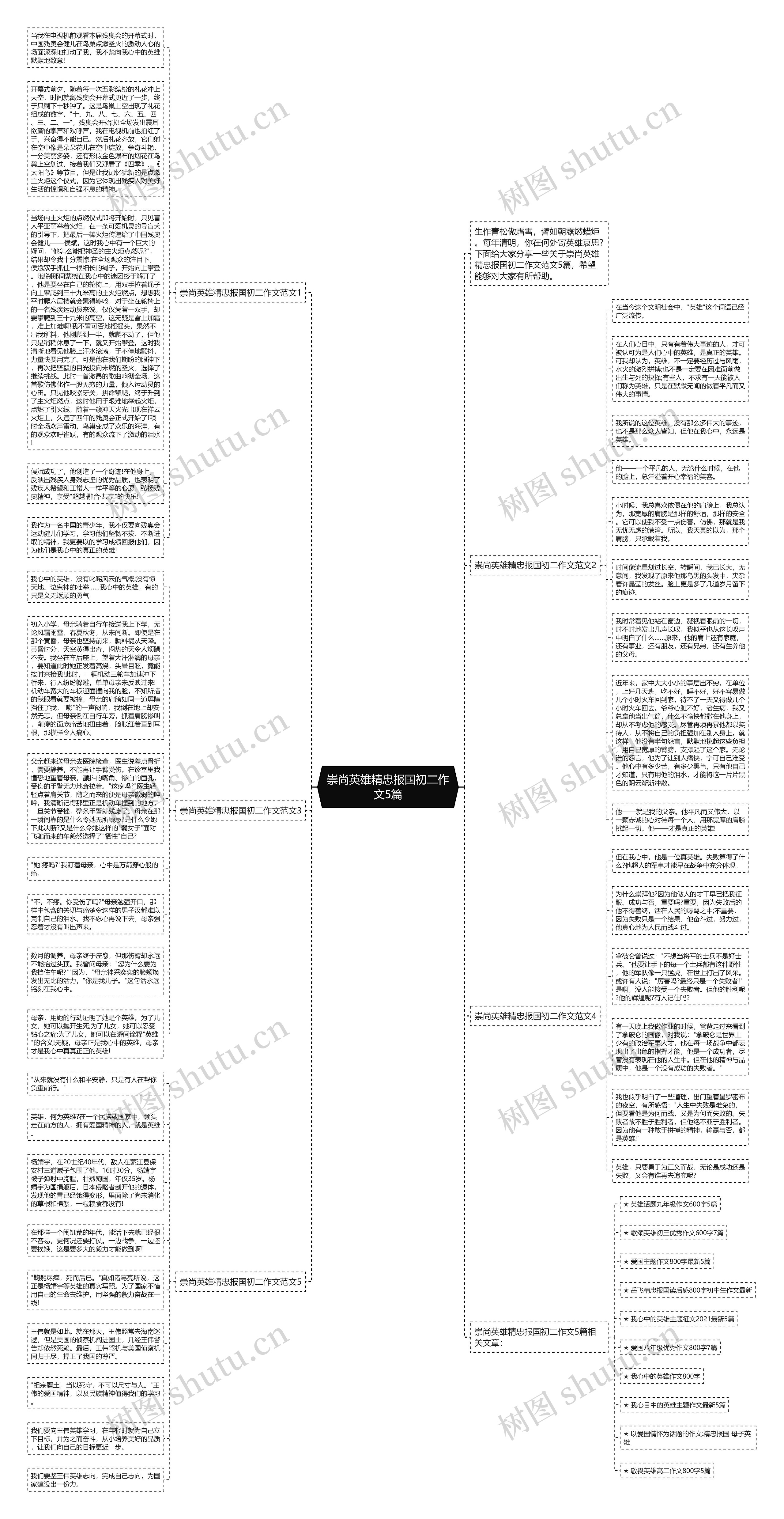 崇尚英雄精忠报国初二作文5篇