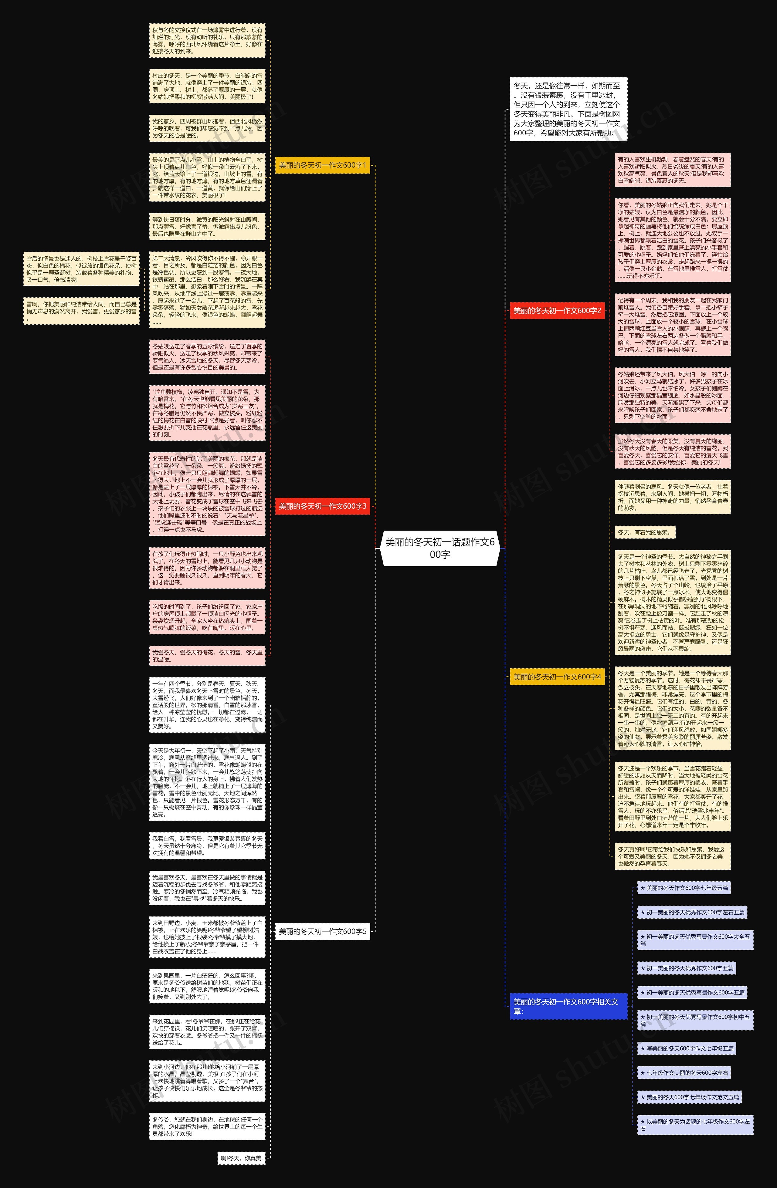 美丽的冬天初一话题作文600字