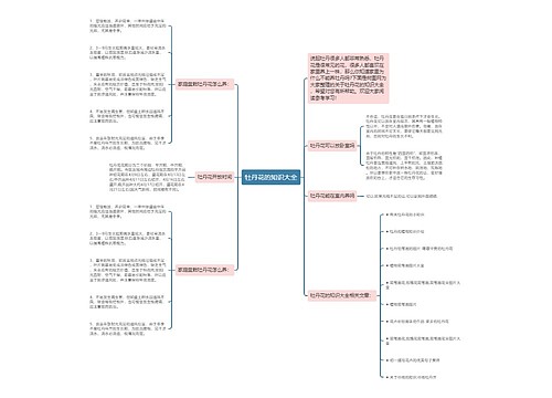 牡丹花的知识大全 牡丹花的知识大全