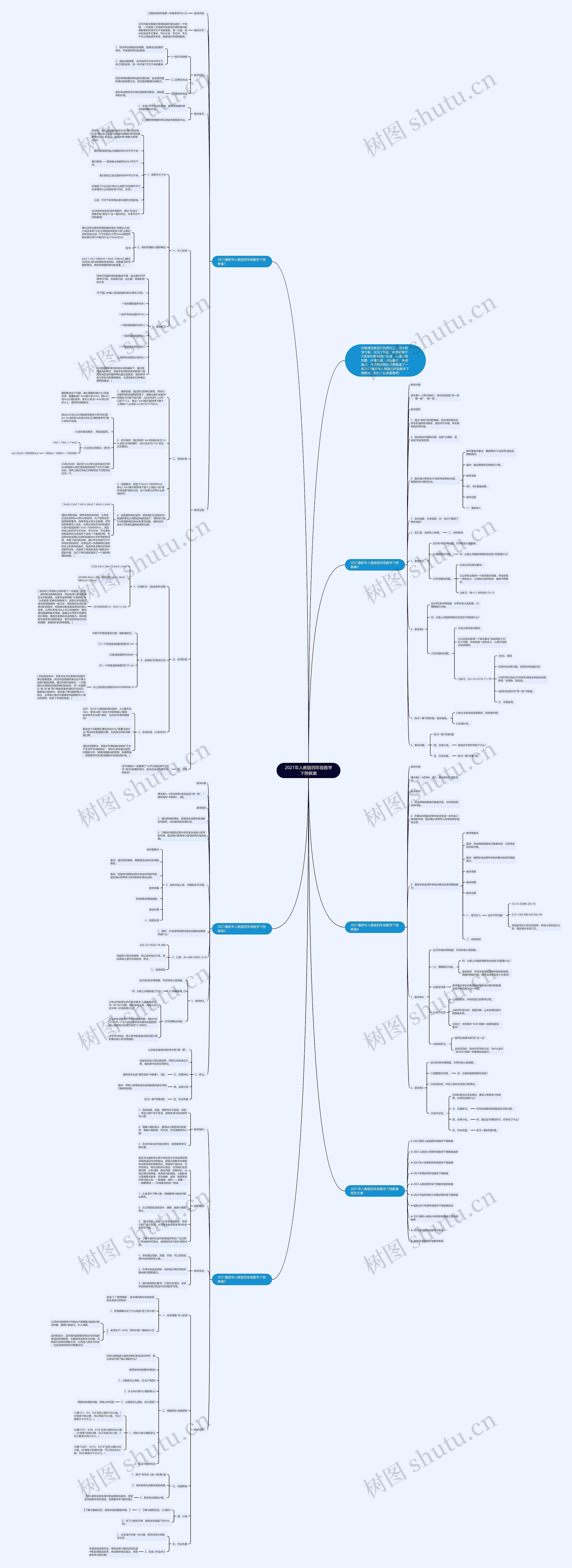 2021年人教版四年级数学下册教案 2021年人教版四年级数学下册教案