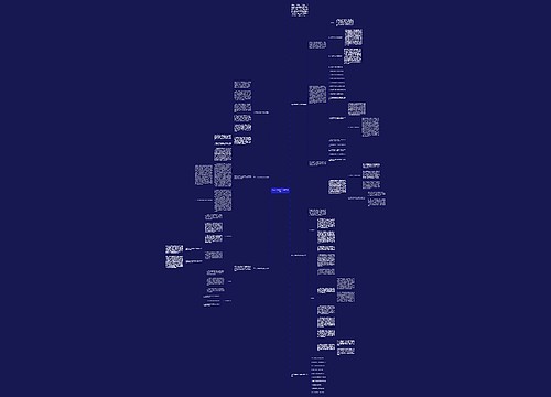 高二文科数学个人教学总结思维导图