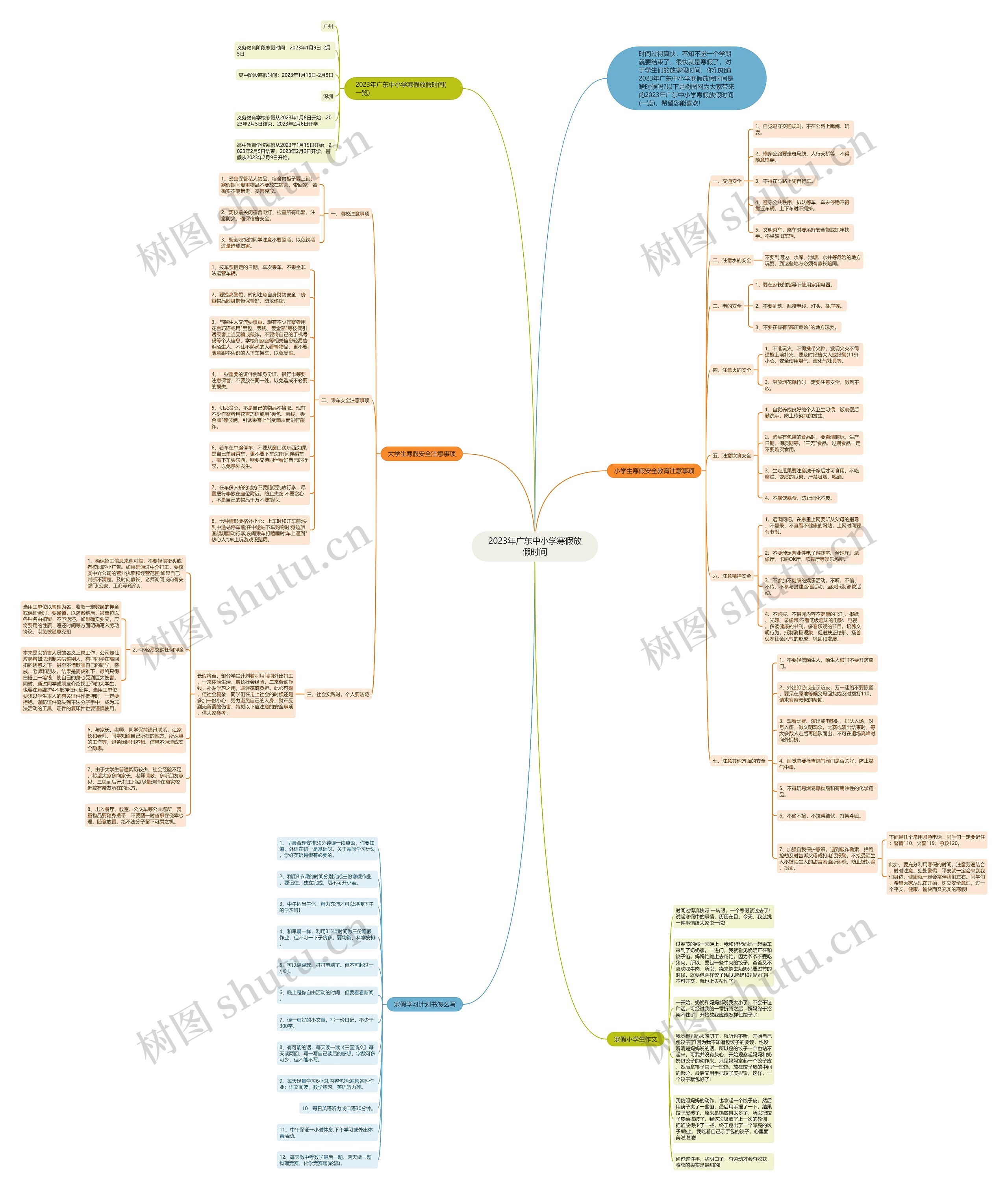 2023年广东中小学寒假放假时间 2023年广东中小学寒假放假时间