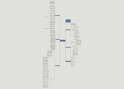 初级学生数学期中考的总结反思思维导图