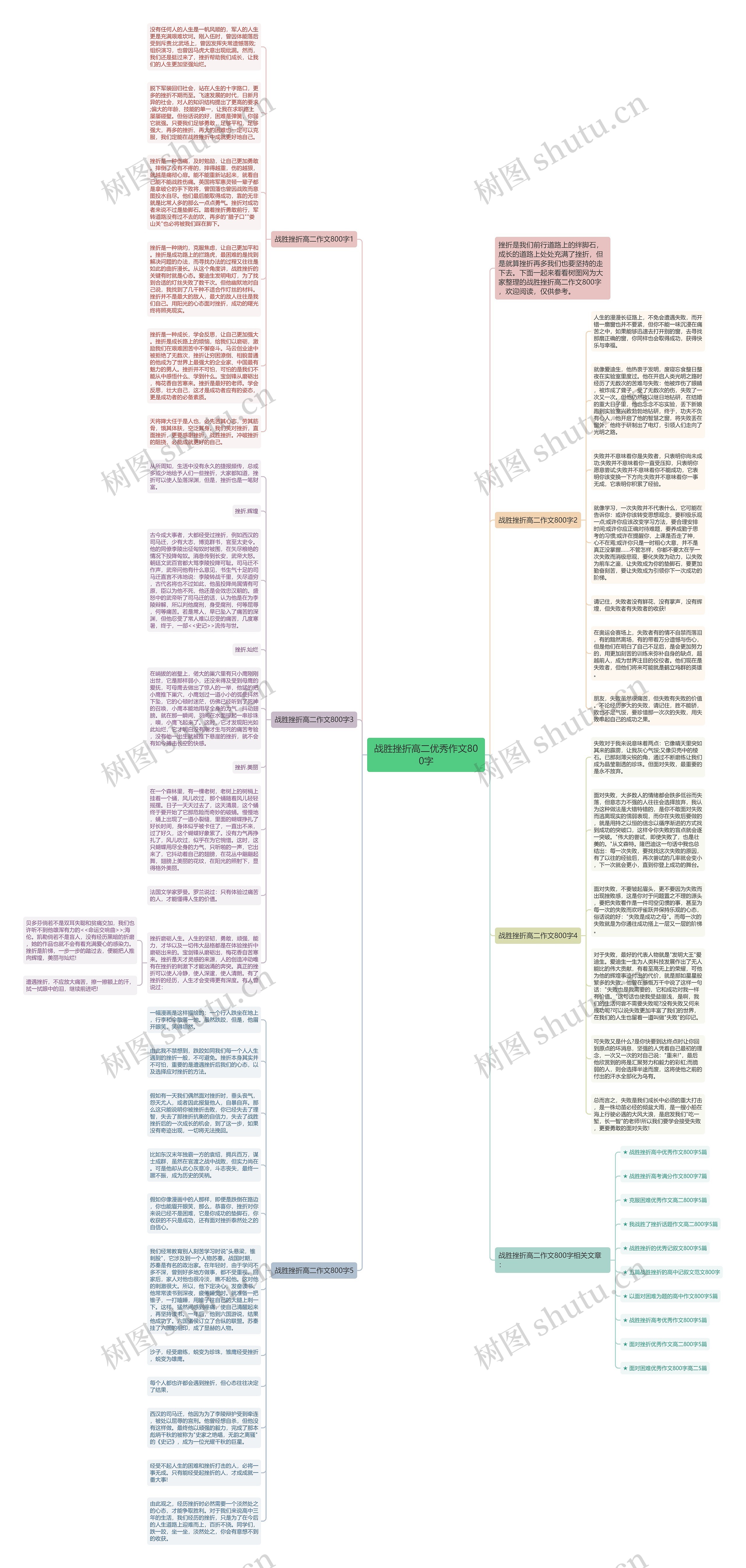 战胜挫折高二优秀作文800字