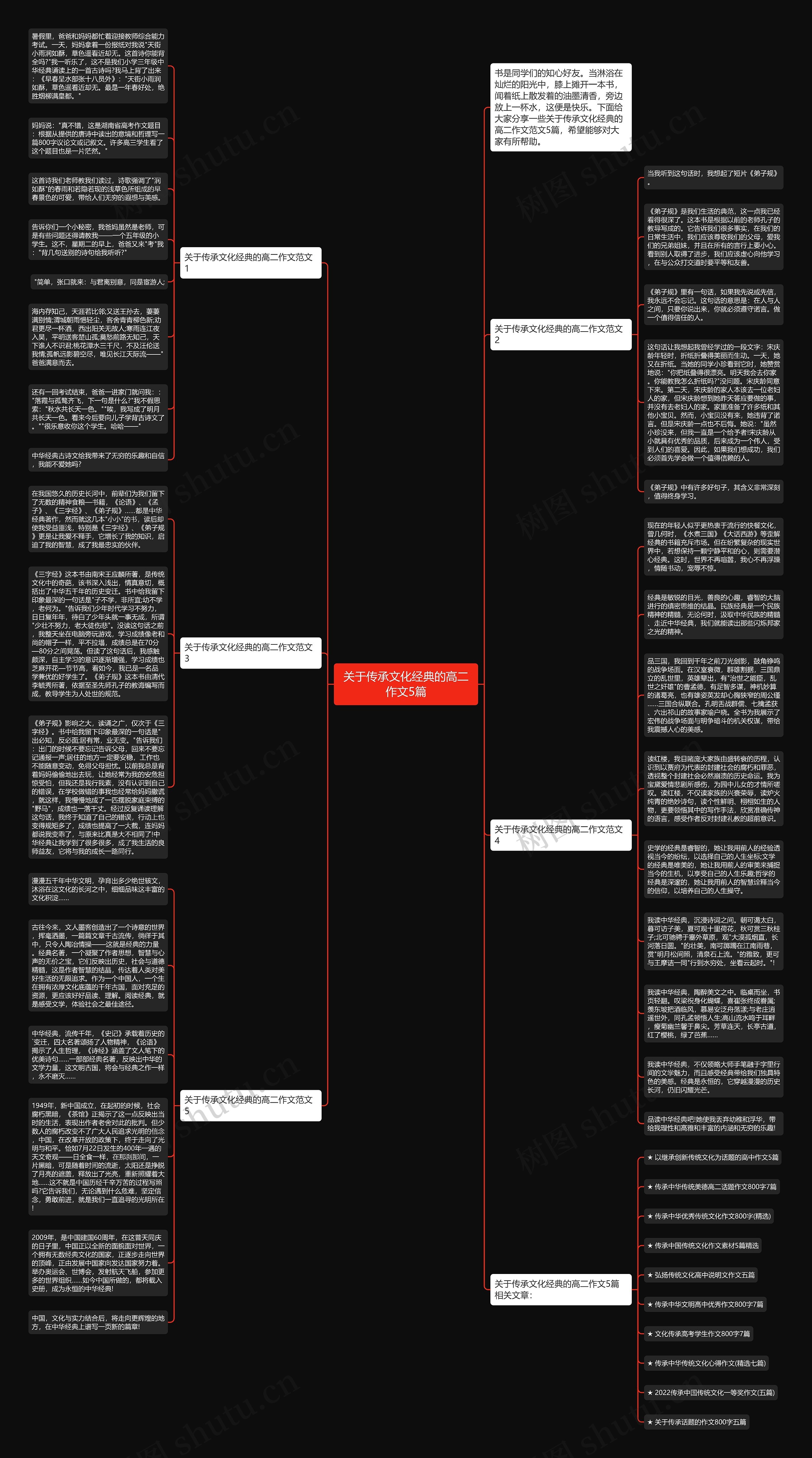 关于传承文化经典的高二作文5篇