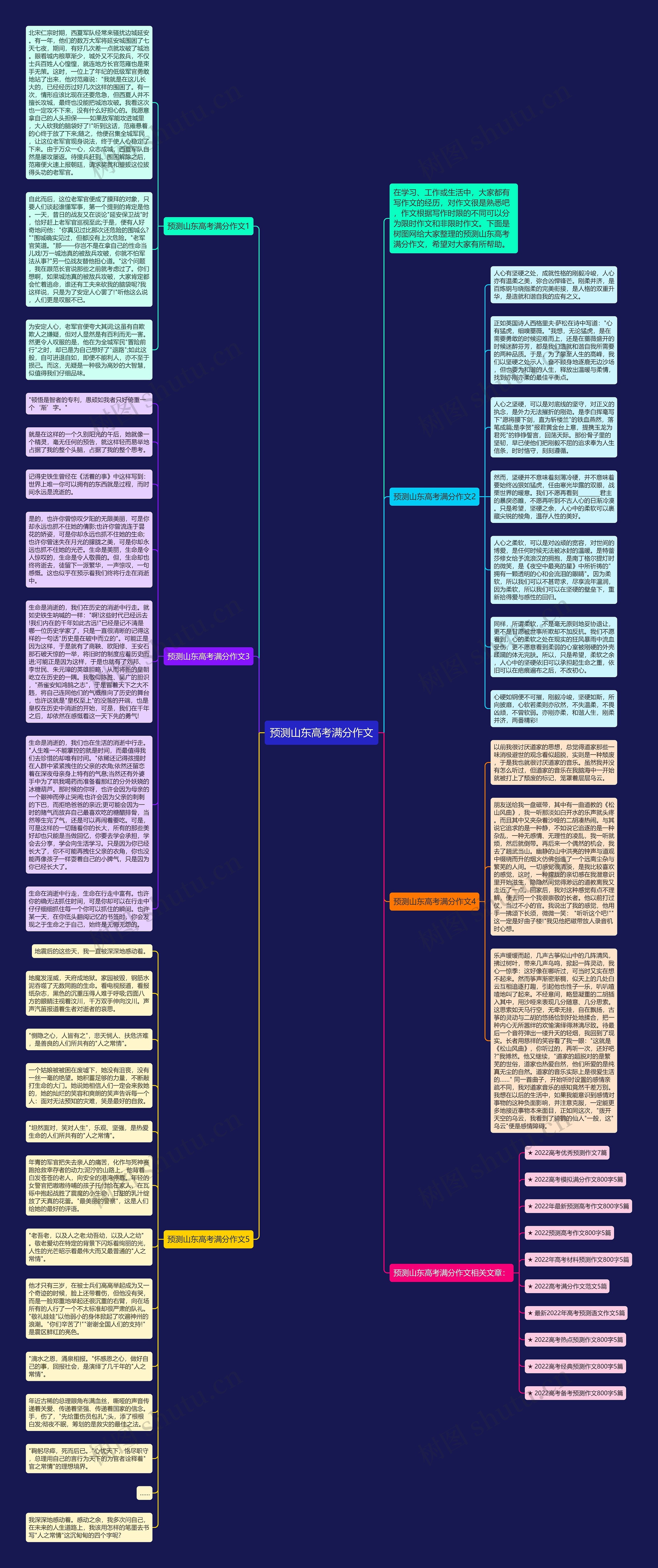 预测山东高考满分作文